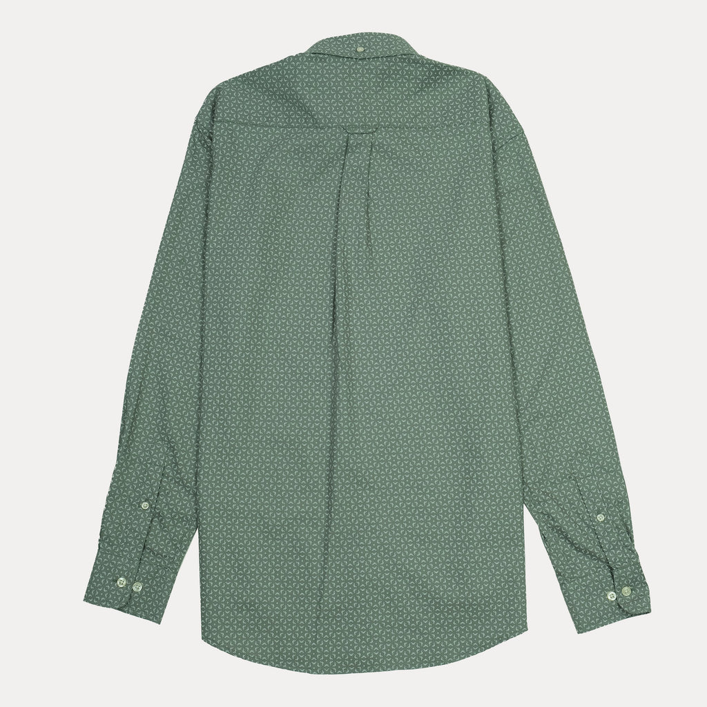 GANT Serene Fern Classic Fit Long Sleeve Printed Oxford Shirt
