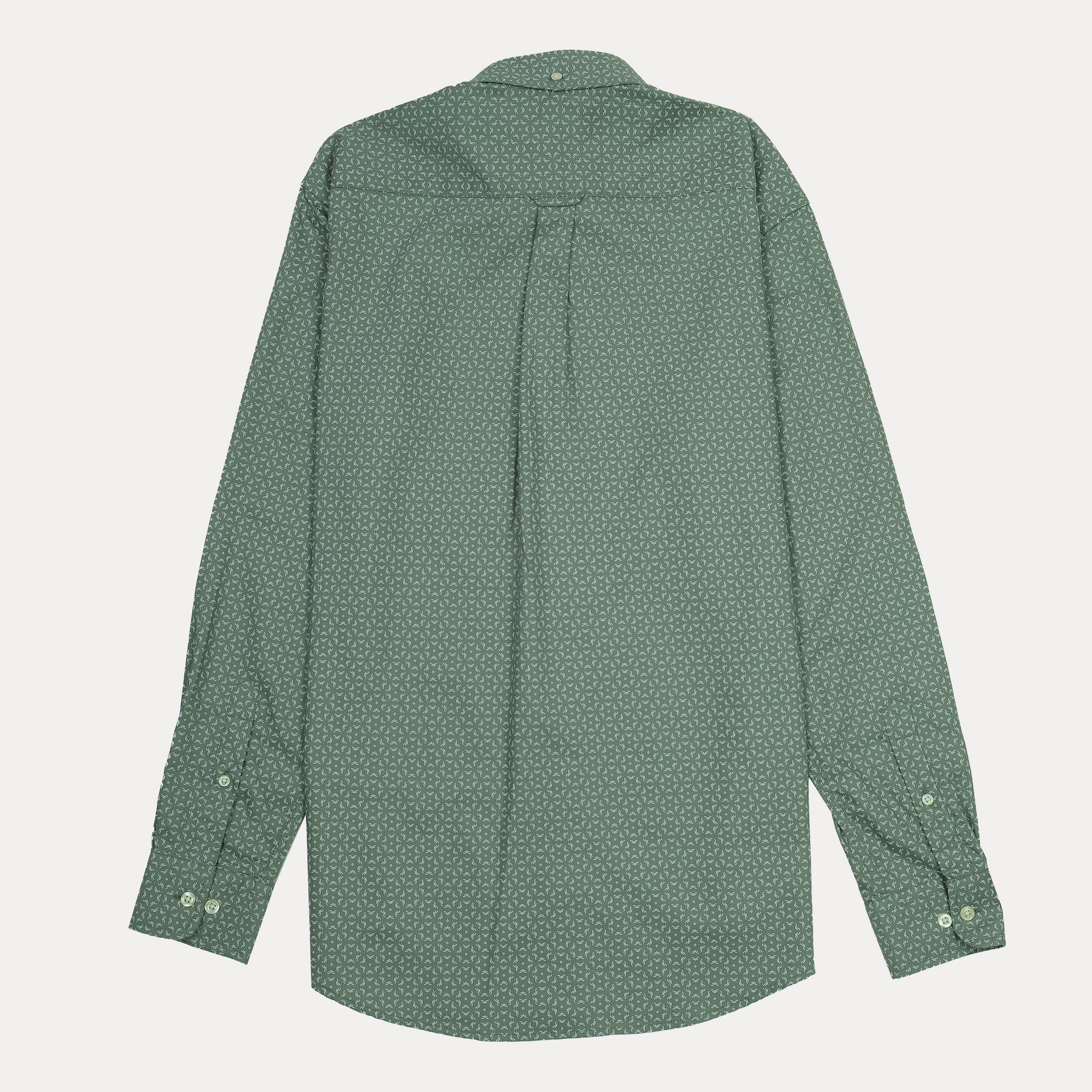 GANT Serene Fern Classic Fit Long Sleeve Printed Oxford Shirt