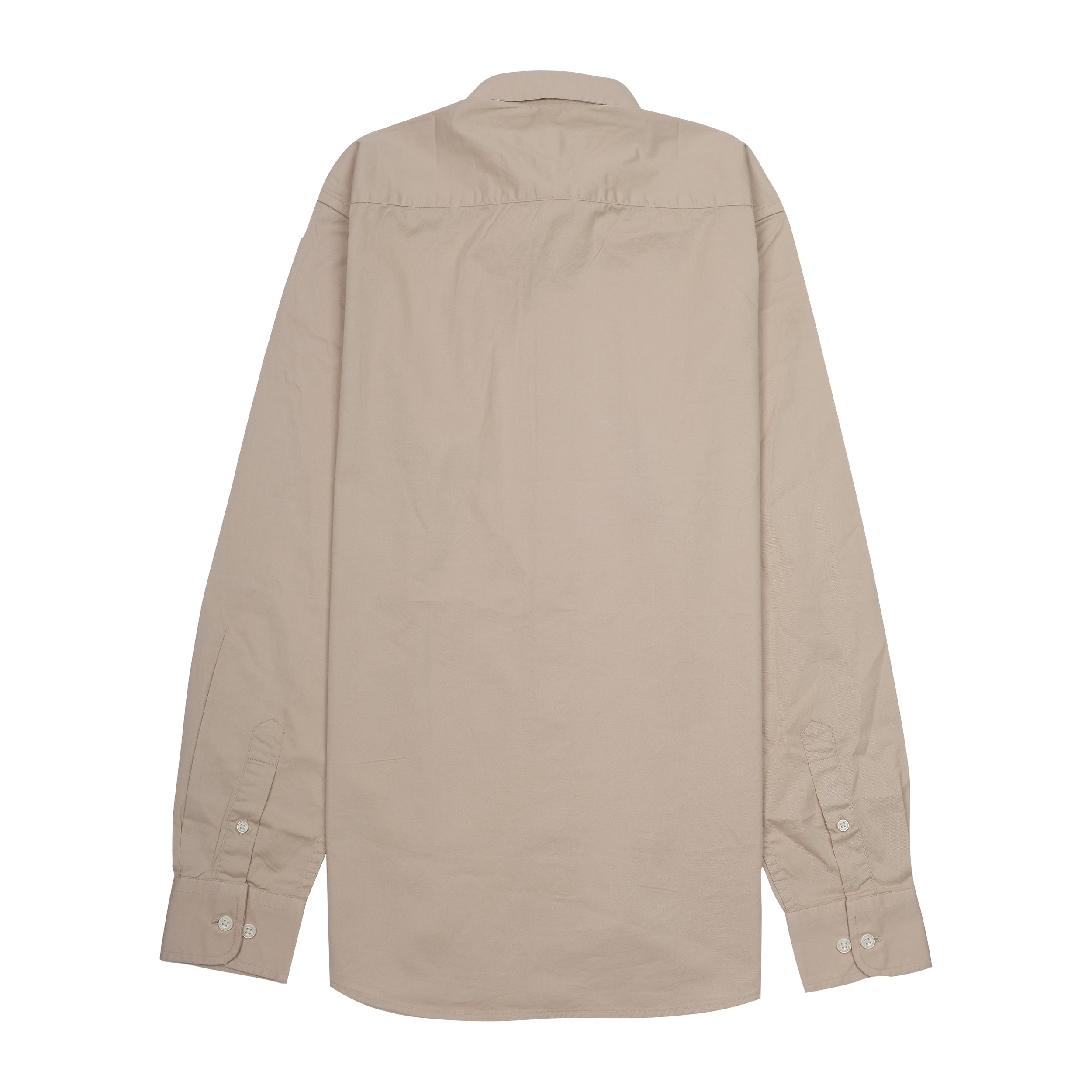 TOMMY HILFIGER Dune Beige Classic Fit Long Sleeve Button-Up Shirt