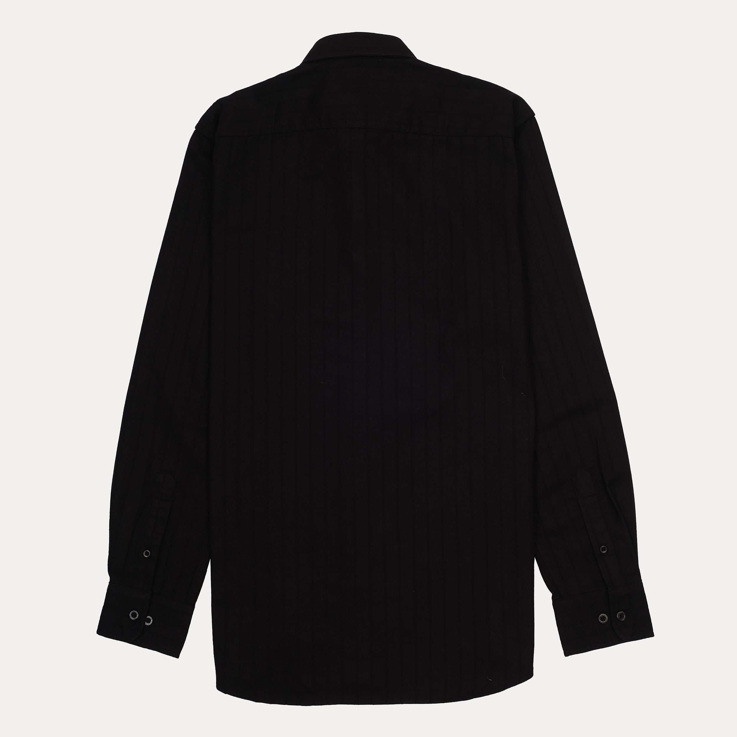 LACOSTE Midnight Onyx Slim Fit Long Sleeve Striped Shirt