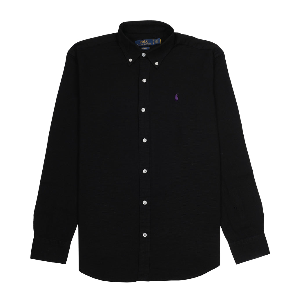 POLO RALPH LAUREN Midnight Onyx Classic Fit Long Sleeve Button-Down Shirt