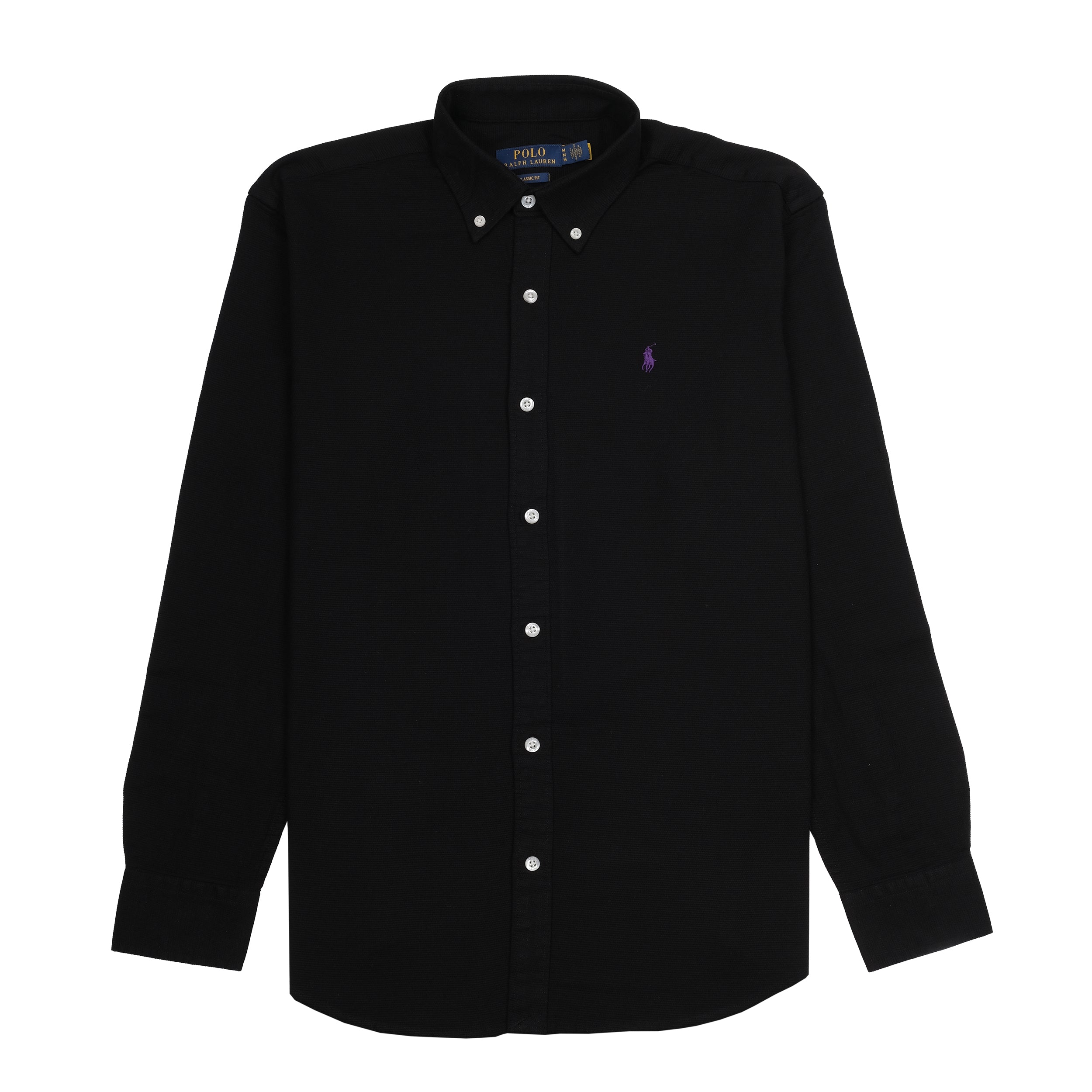 POLO RALPH LAUREN Midnight Onyx Classic Fit Long Sleeve Button-Down Shirt