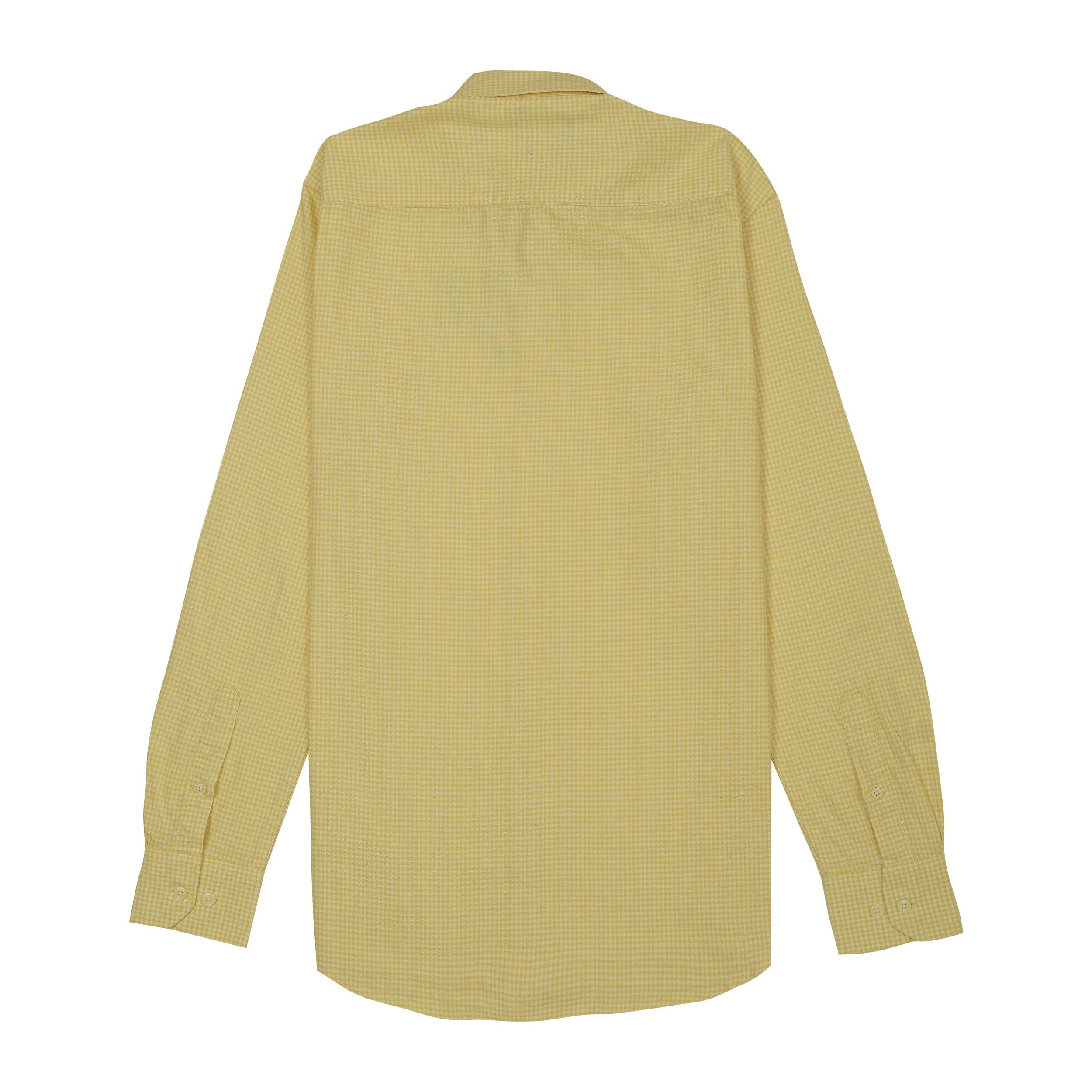 HACKETT Daffodil Glimmer Tailored Fit Long Sleeve Gingham Shirt