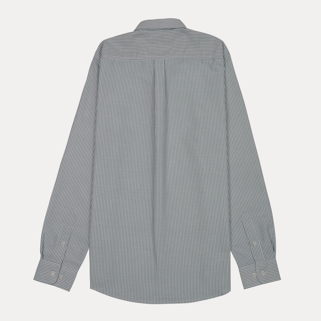 POLO RALPH LAUREN Tranquil Slate Slim Fit Long Sleeve Button-Down Shirt