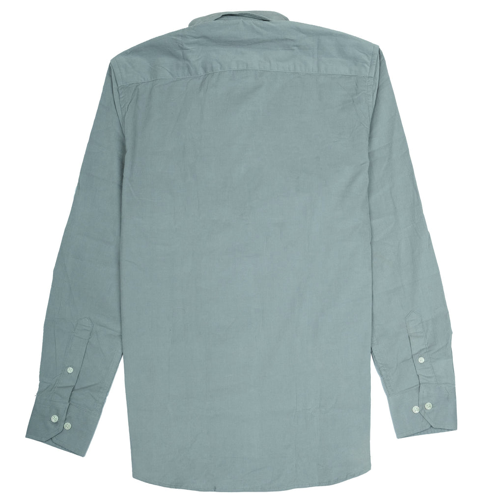 TOMMY HILFIGER Misty Slate Classic Fit Long Sleeve Button-Down Shirt