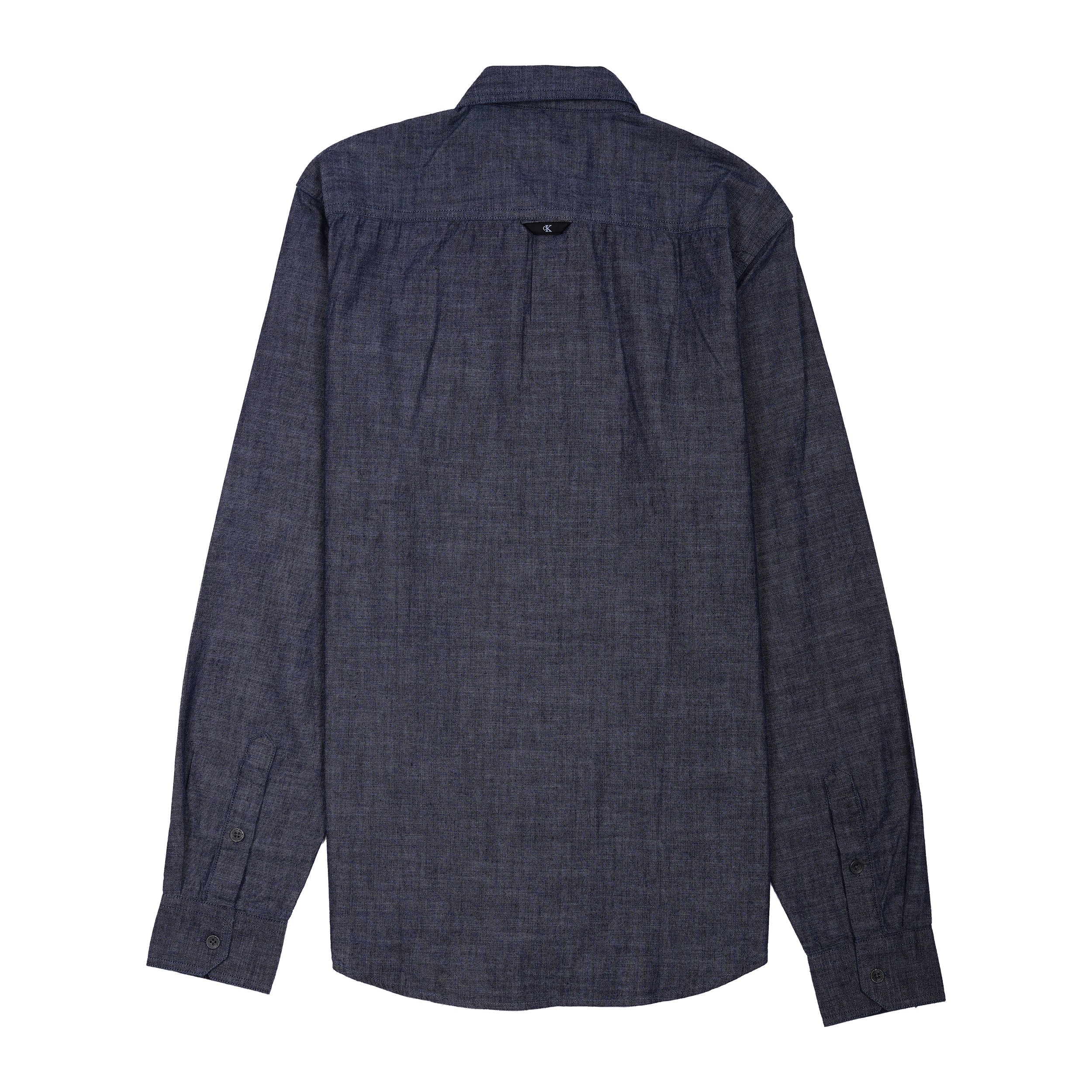 CALVIN KLEIN JEANS Midnight Ash Tailored Fit Long Sleeve Chambray Shirt