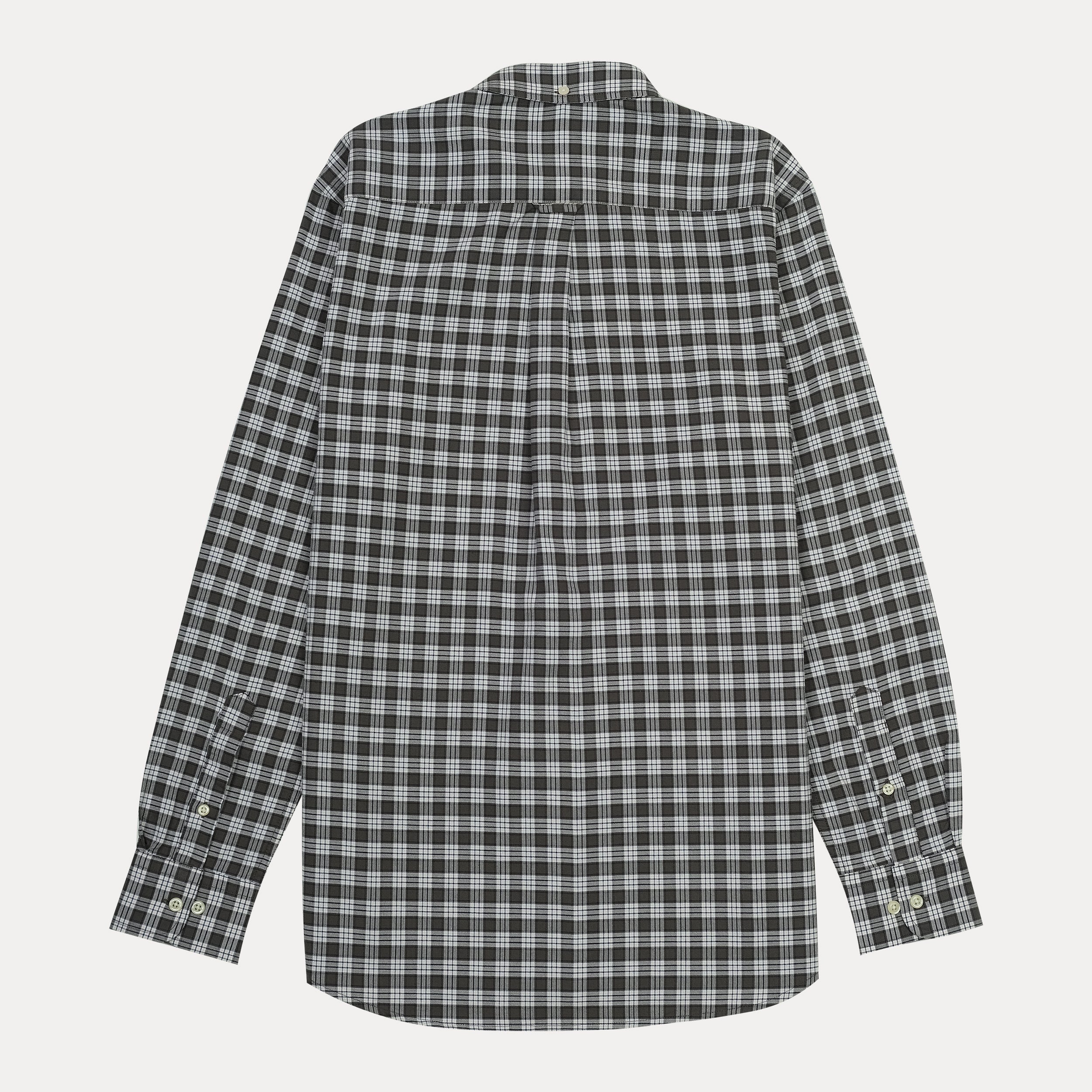 GANT Obsidian Slate Slim Fit Long Sleeve Oxford Shirt