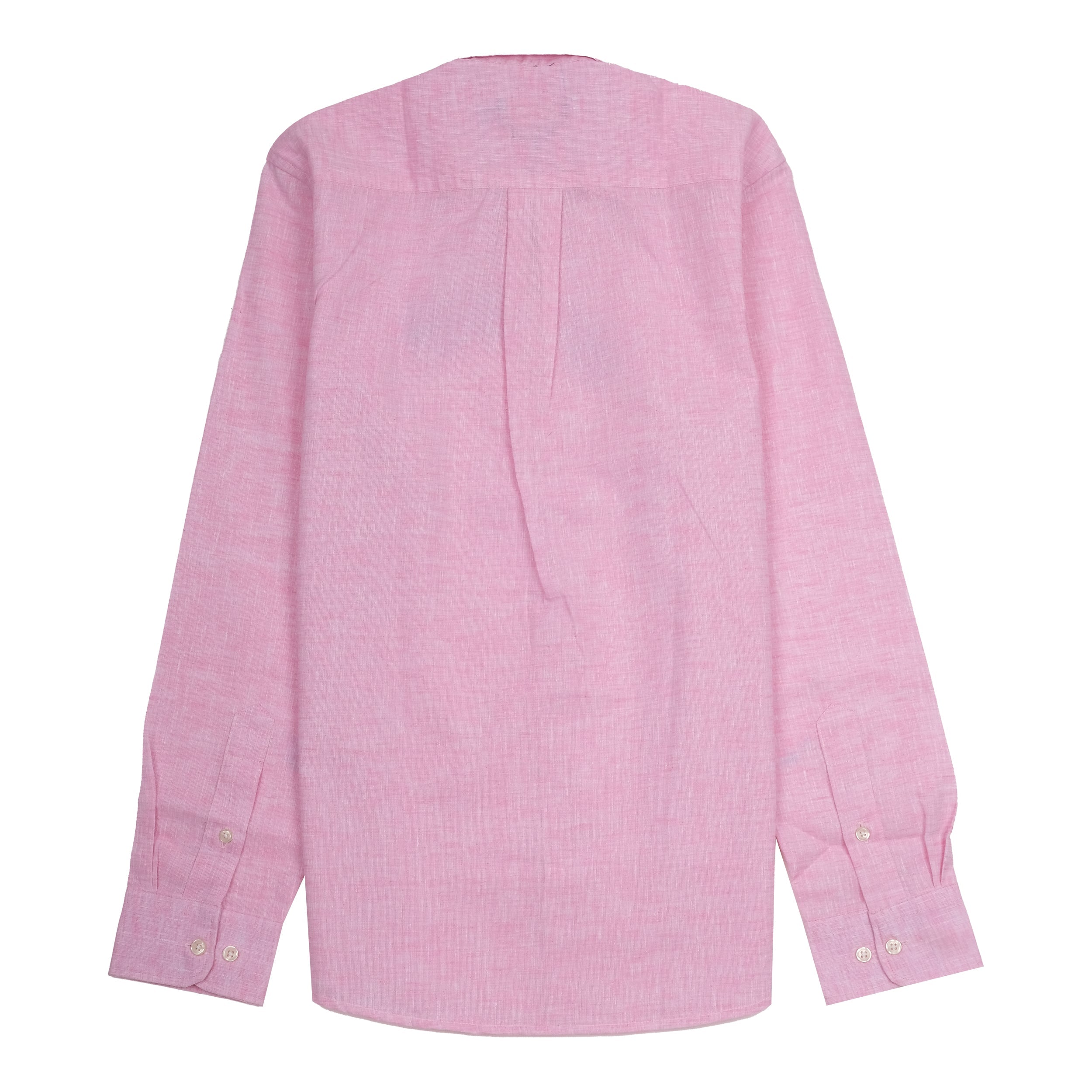 POLO RALPH LAUREN Serene Blush Tailored Fit Linen-Blend Button-Up Shirt