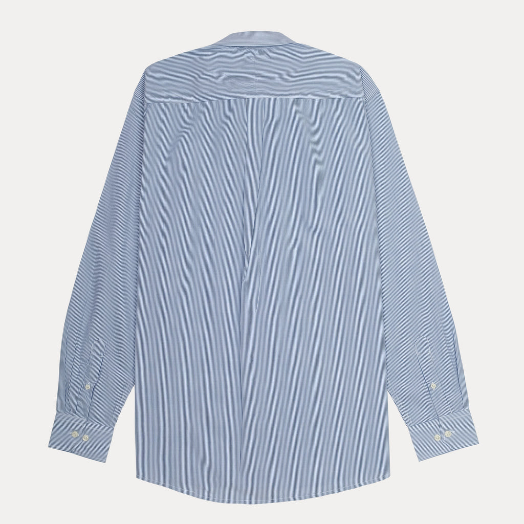 POLO RALPH LAUREN Ethereal Aqua Tailored Fit Long Sleeve Striped Button-Down Shirt