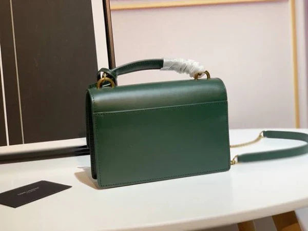 YSL Mystic Fern Chic Mini Satchel Bag