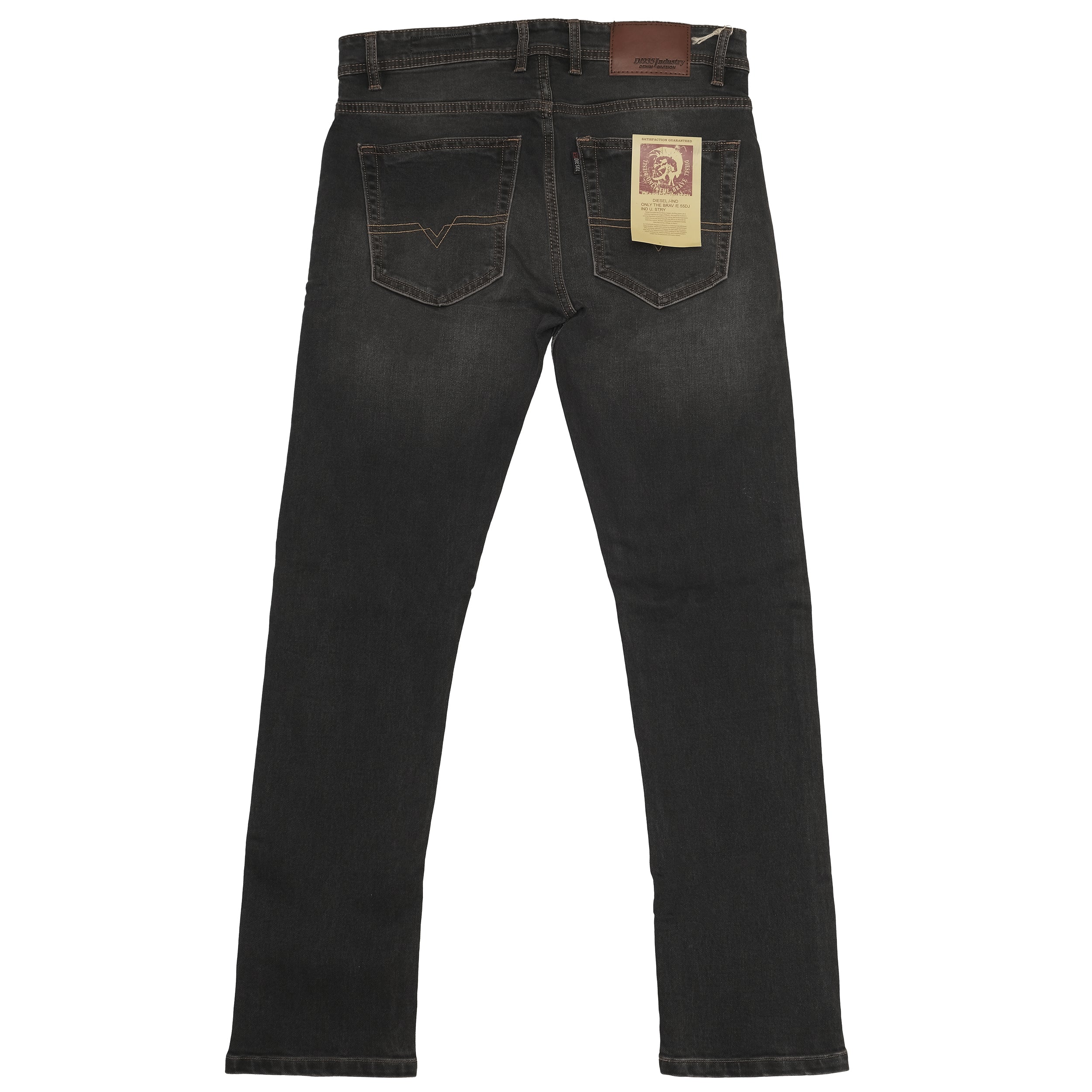 DIESEL Charcoal Shadow Slim Fit Industrial Denim Jeans