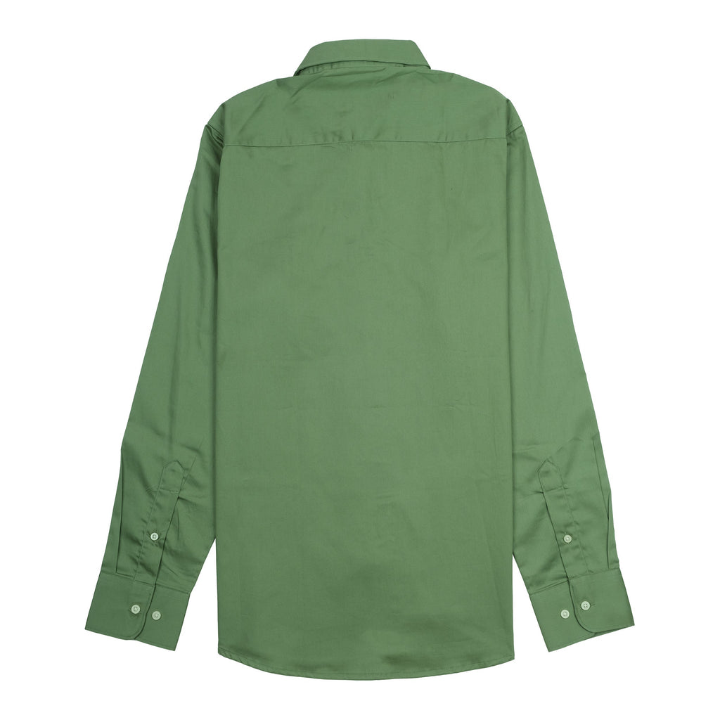 BOSS Sagewood Green Classic Fit Long Sleeve Shirt