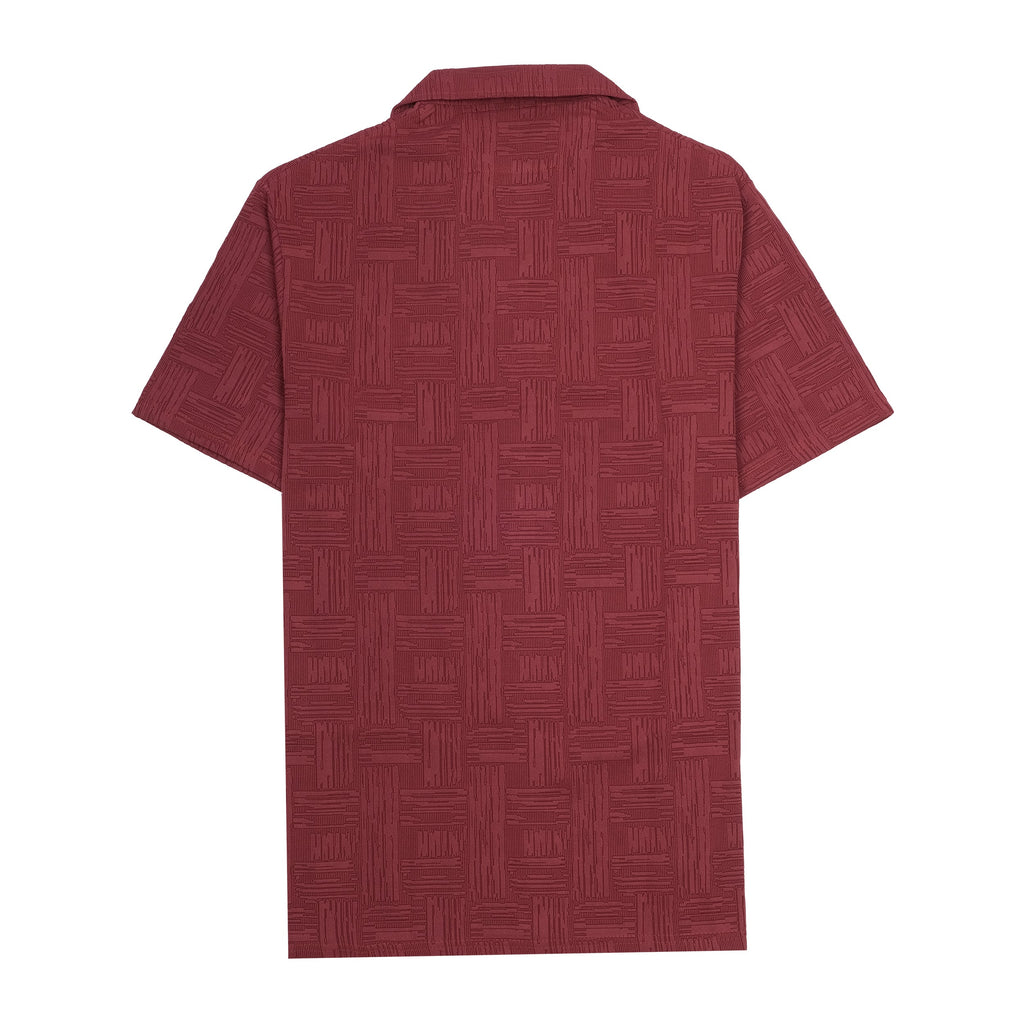 POLO RALPH LAUREN Ember Clay Slim Fit Short Sleeve Shirt