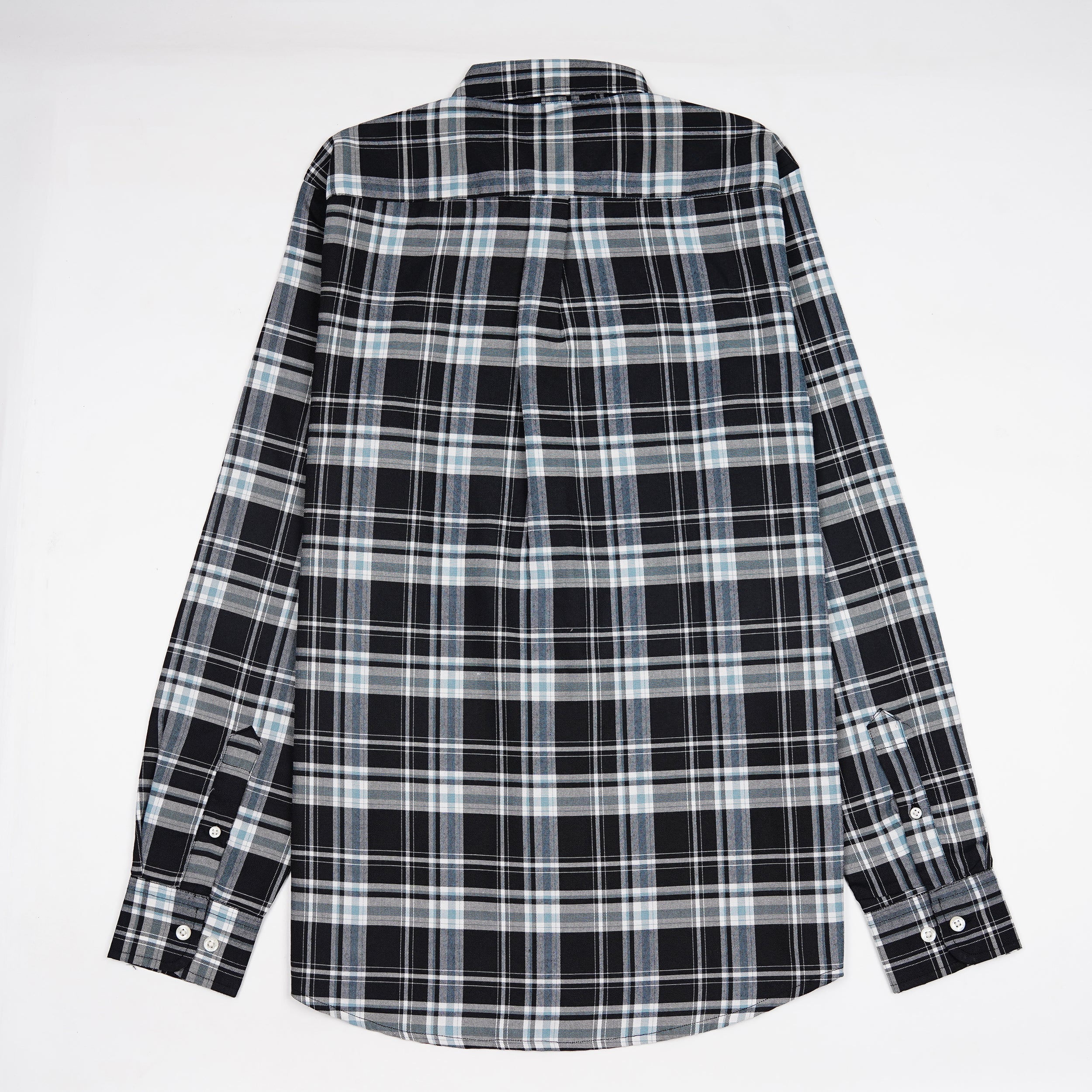 U.S. POLO ASSN. Midnight Ash Tailored Fit Long Sleeve Flannel Shirt