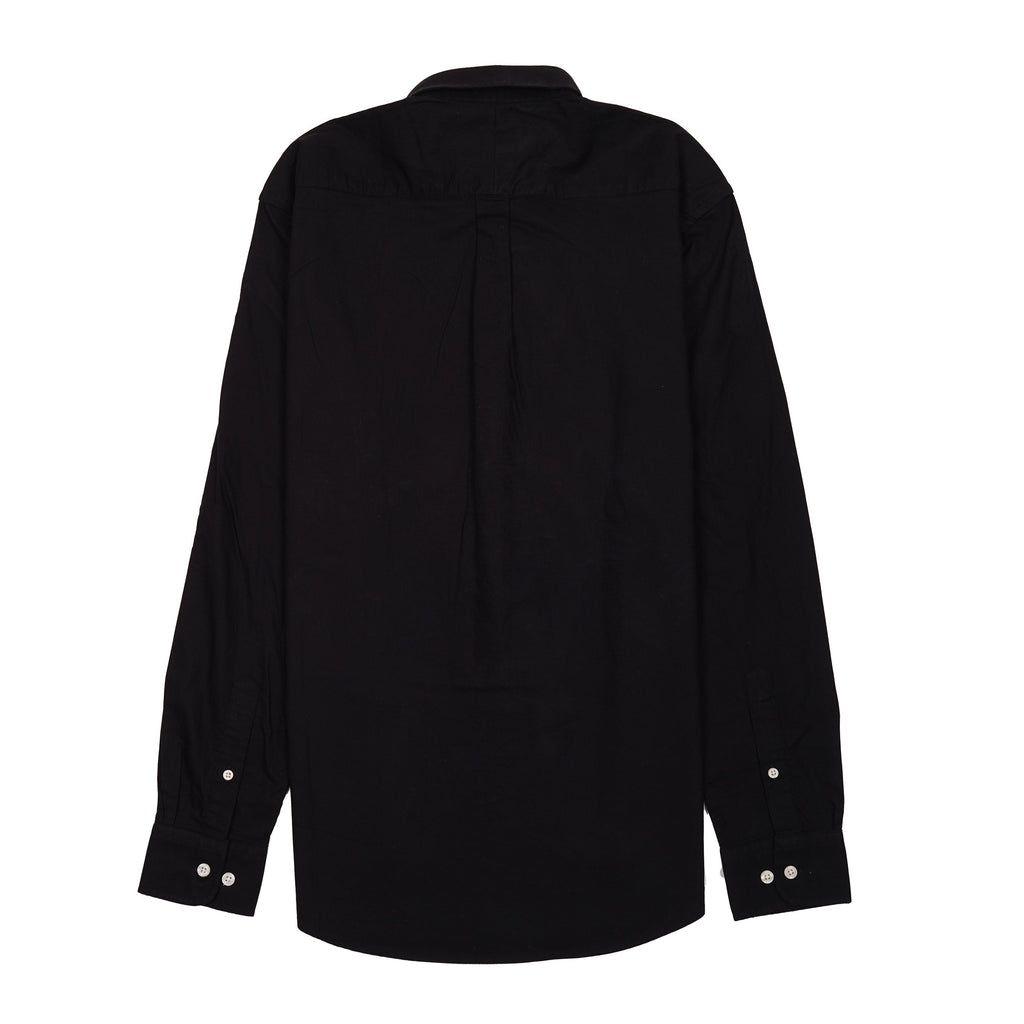 POLO RALPH LAUREN Enchanted Obsidian Custom Fit Long Sleeve Silk-Blend Shirt