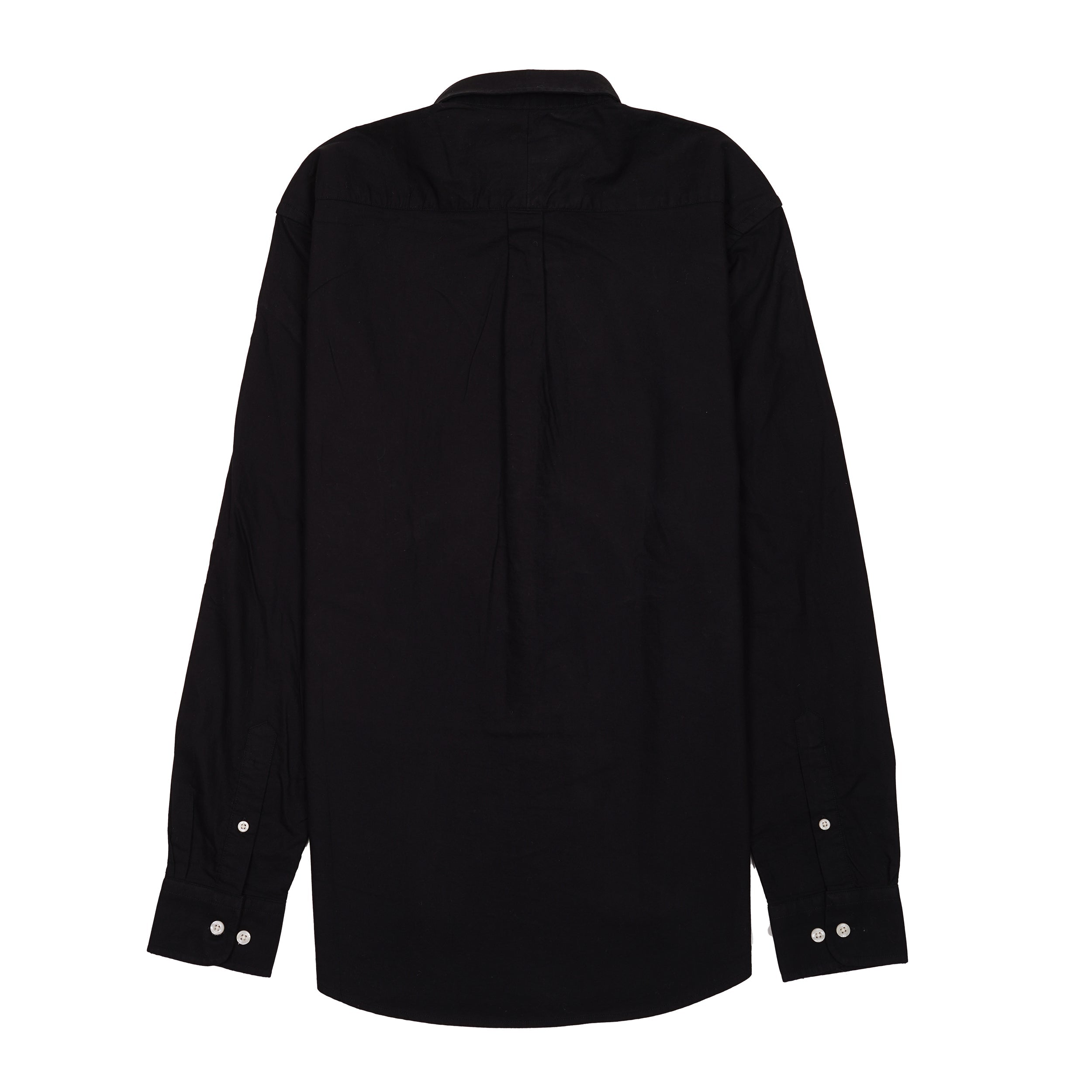 POLO RALPH LAUREN Enchanted Obsidian Custom Fit Long Sleeve Silk-Blend Shirt