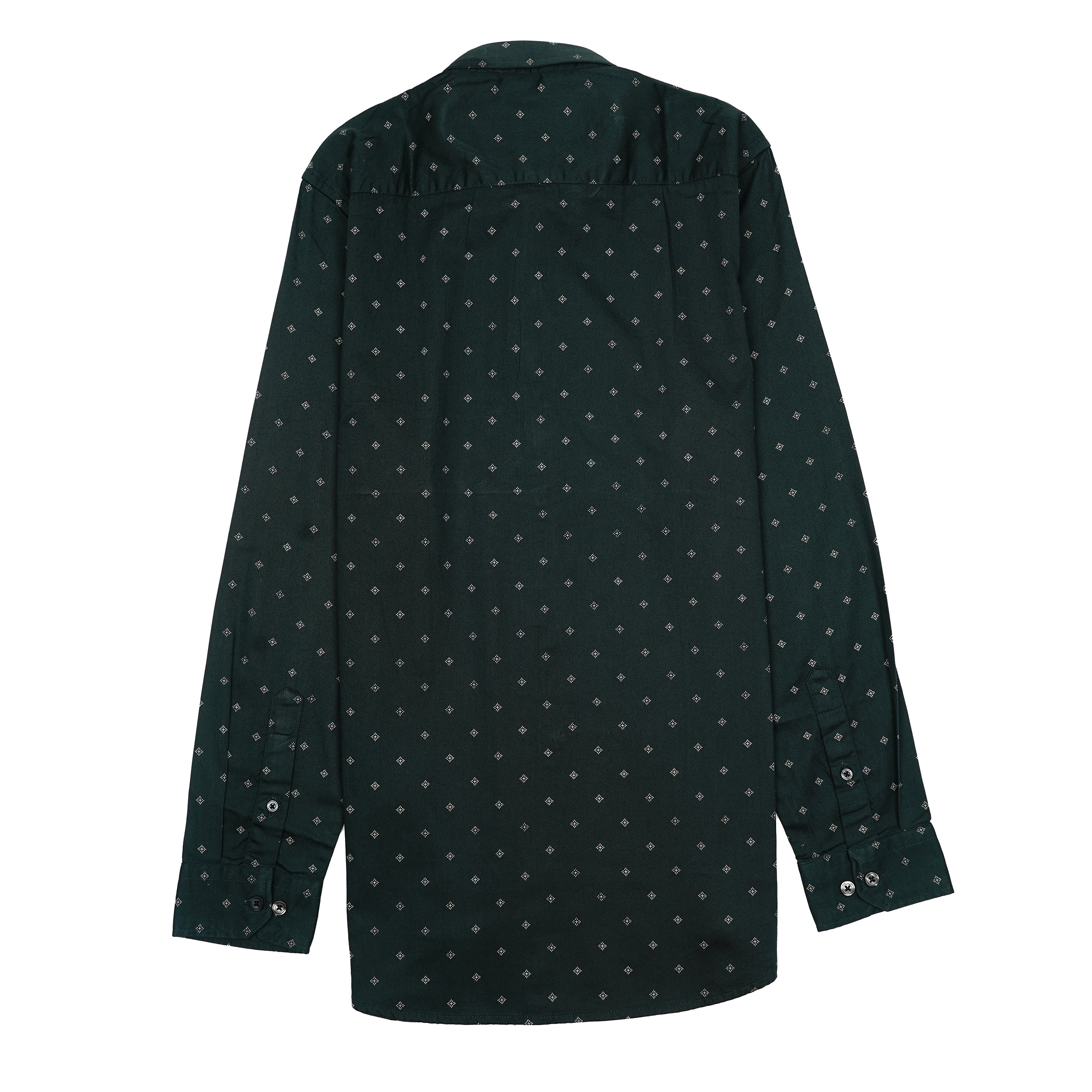 CALVIN KLEIN JEANS Opulent Emerald Slim Fit Long Sleeve Shirt