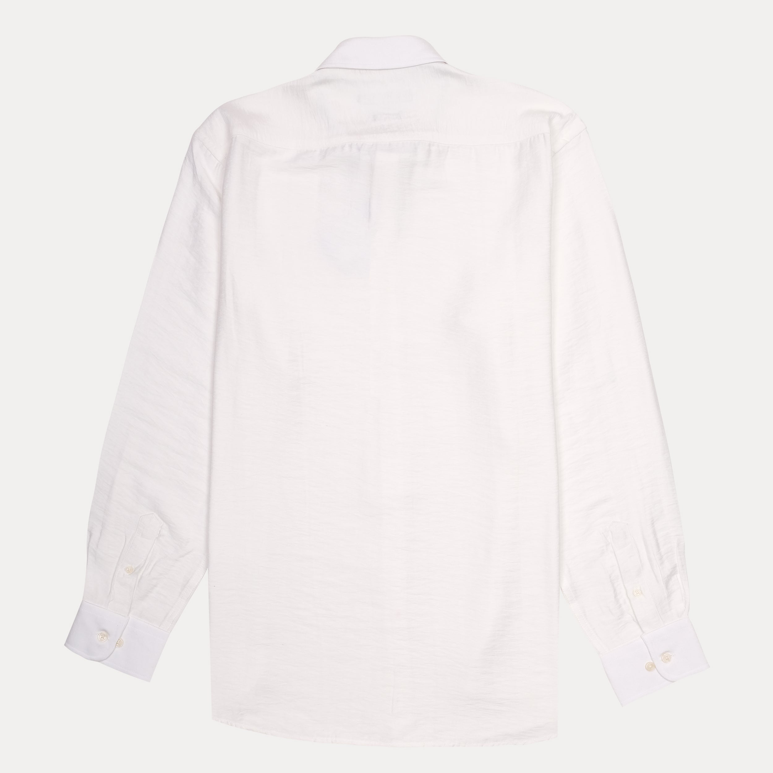 TOMMY HILFIGER Whisper Ivory Tailored Fit Long Sleeve Dress Shirt
