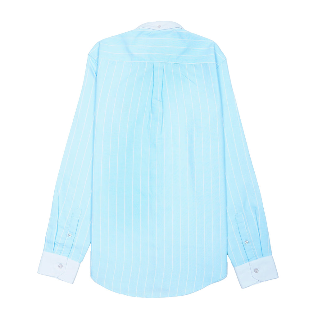 GANT Seraphic Azure Tailored Fit Long Sleeve Button-Up Shirt
