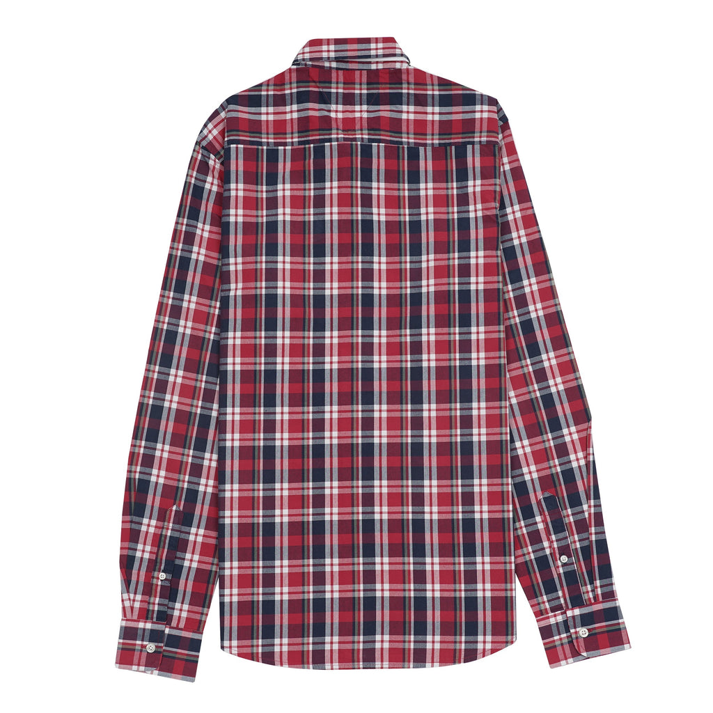 TOMMY HILFIGER Ember Rose Tailored Fit Long Sleeve Check Shirt