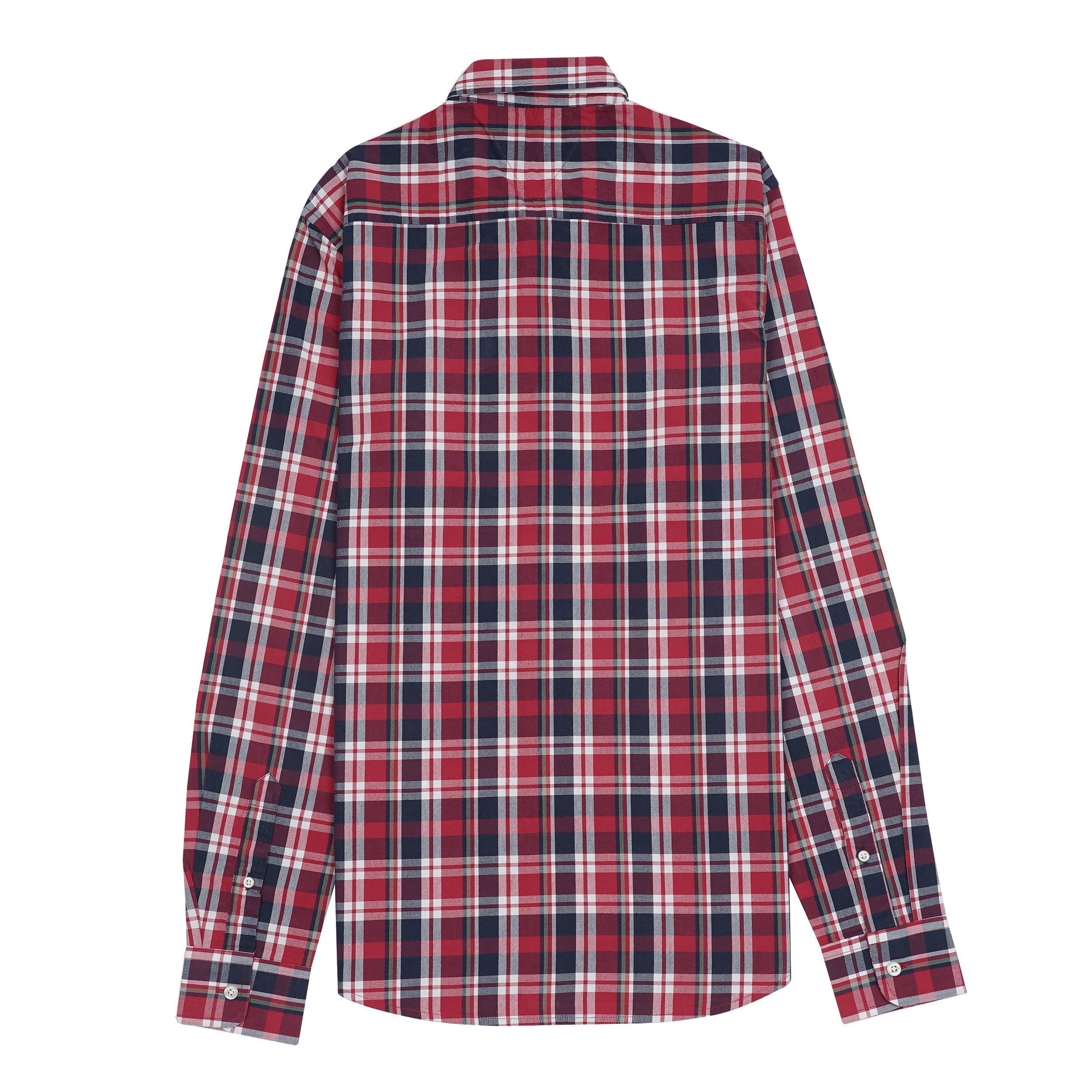 TOMMY HILFIGER Ember Rose Tailored Fit Long Sleeve Check Shirt