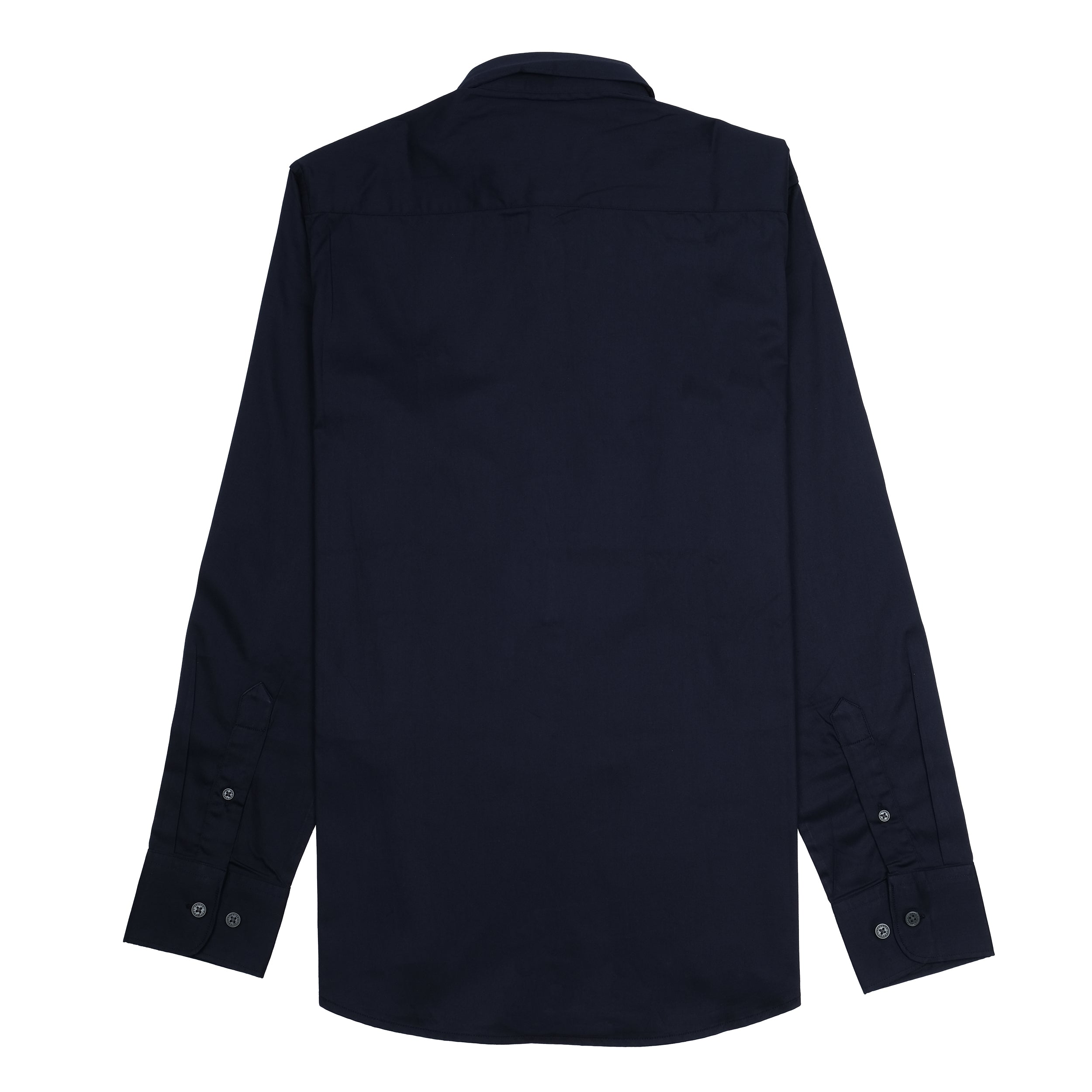 ARMANI EXCHANGE Midnight Ocean Classic Fit Long Sleeve Shirt