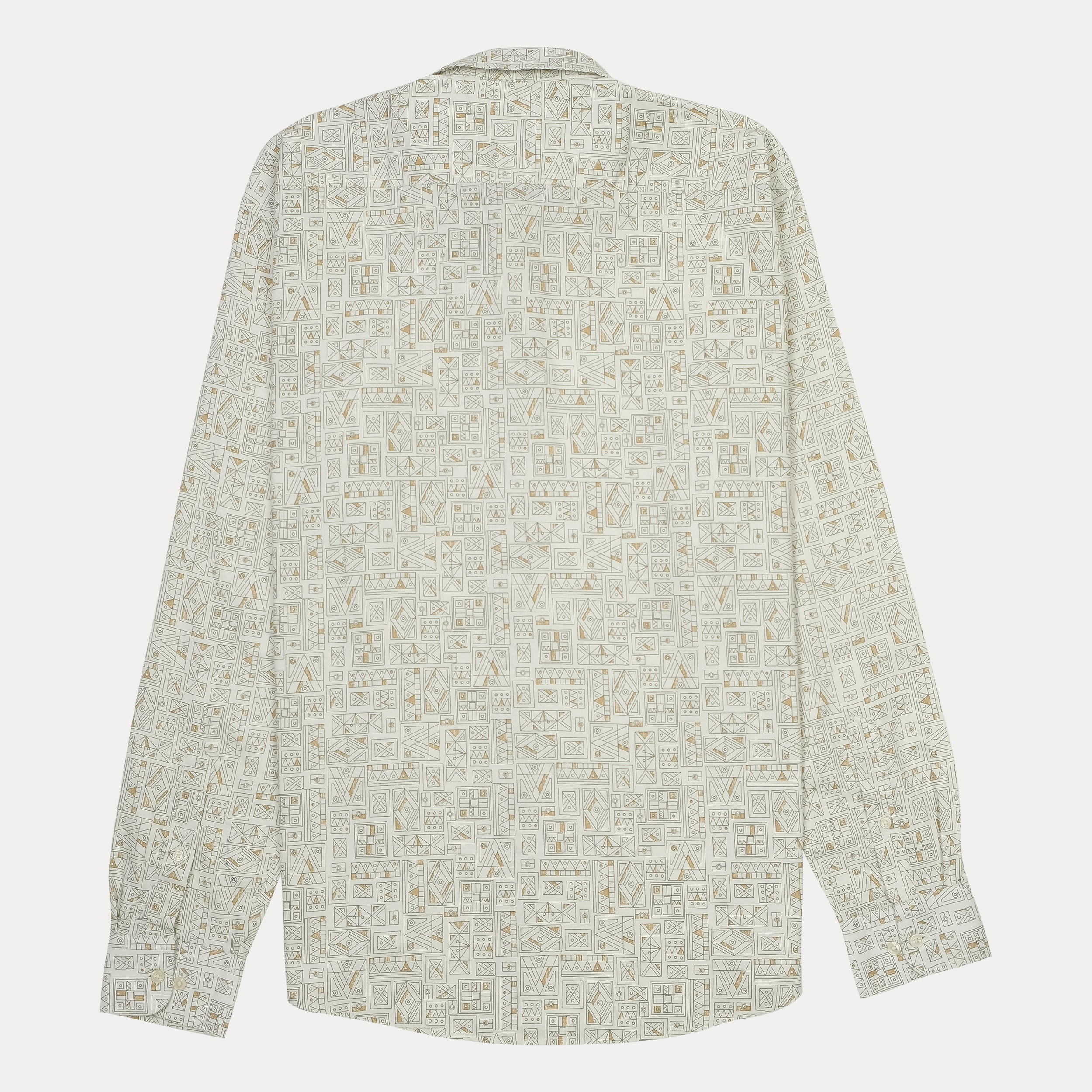 Tommy Hilfiger Geometric Print Long Sleeve Shirt