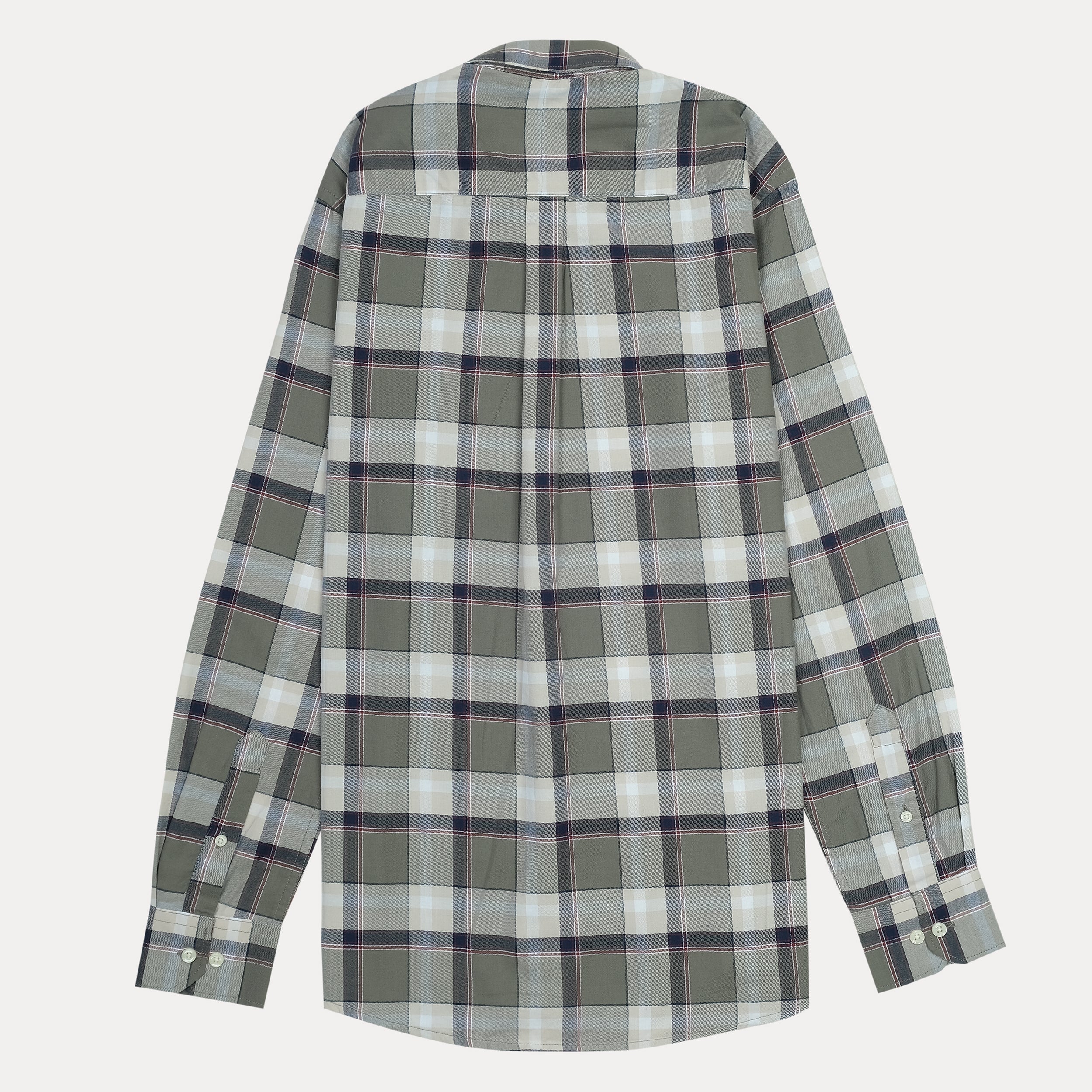 POLO RALPH LAUREN Enchanted Sage Custom Fit Plaid Button-Down Shirt