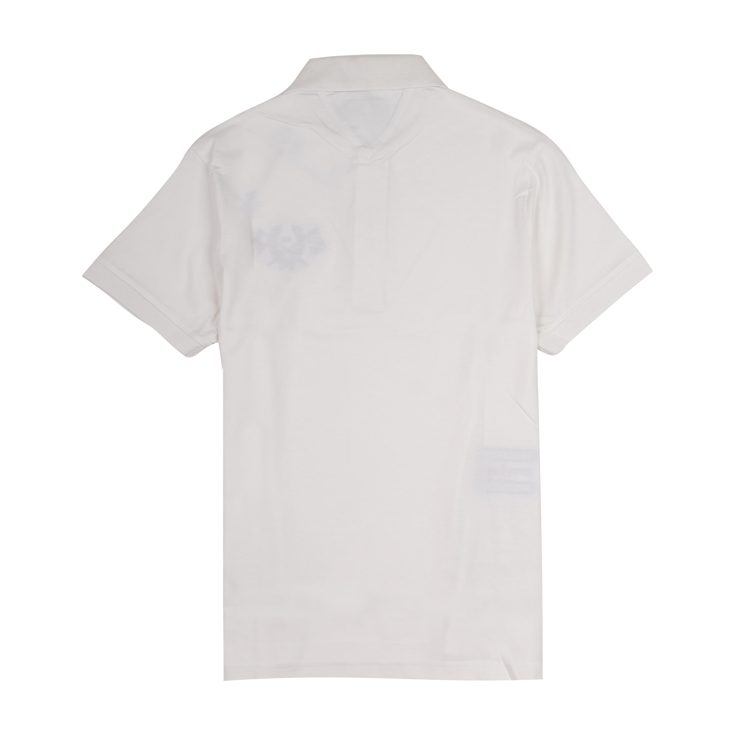 TOMMY HILFIGER Frosted Pearl Organic Cotton Slim Fit Polo Shirt with Embroidered Crest