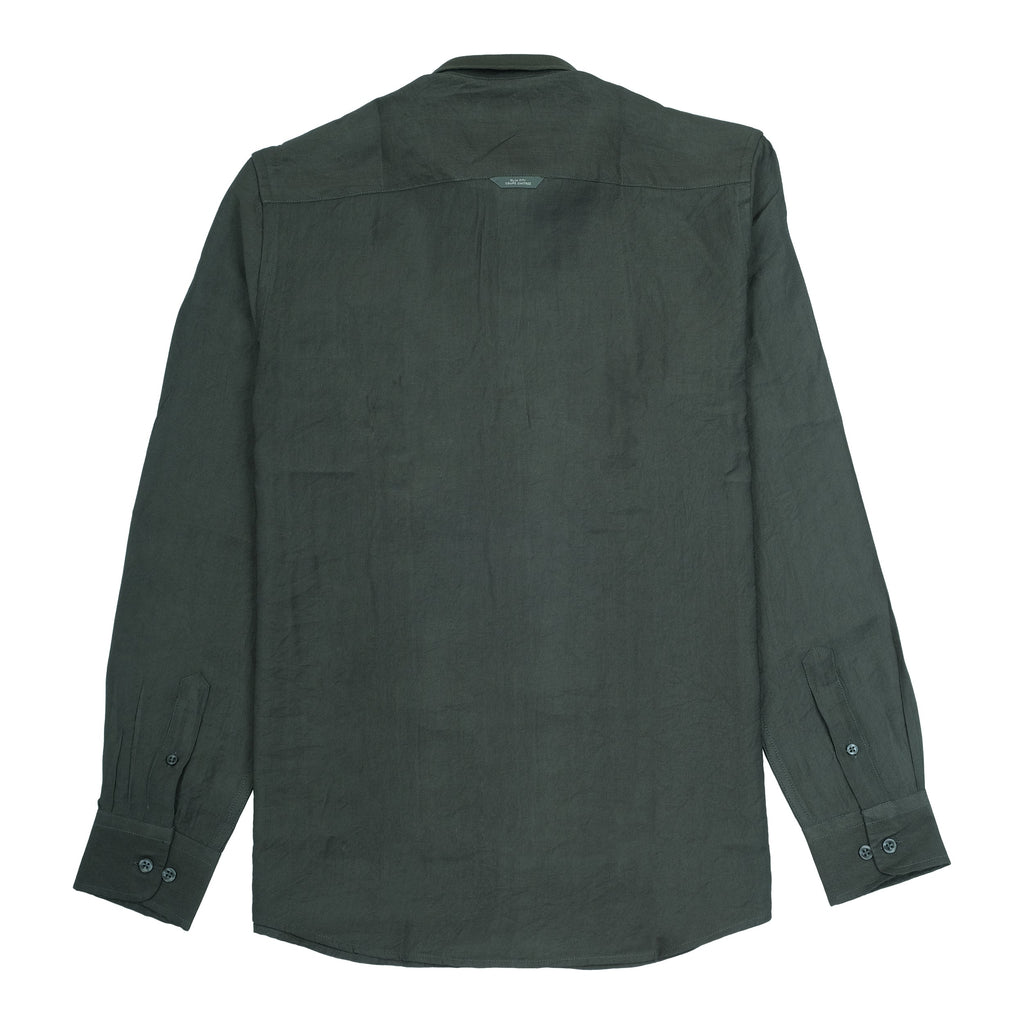 ARMANI EXCHANGE Forest Whisper Slim Fit Lightweight Button-Up Shirt