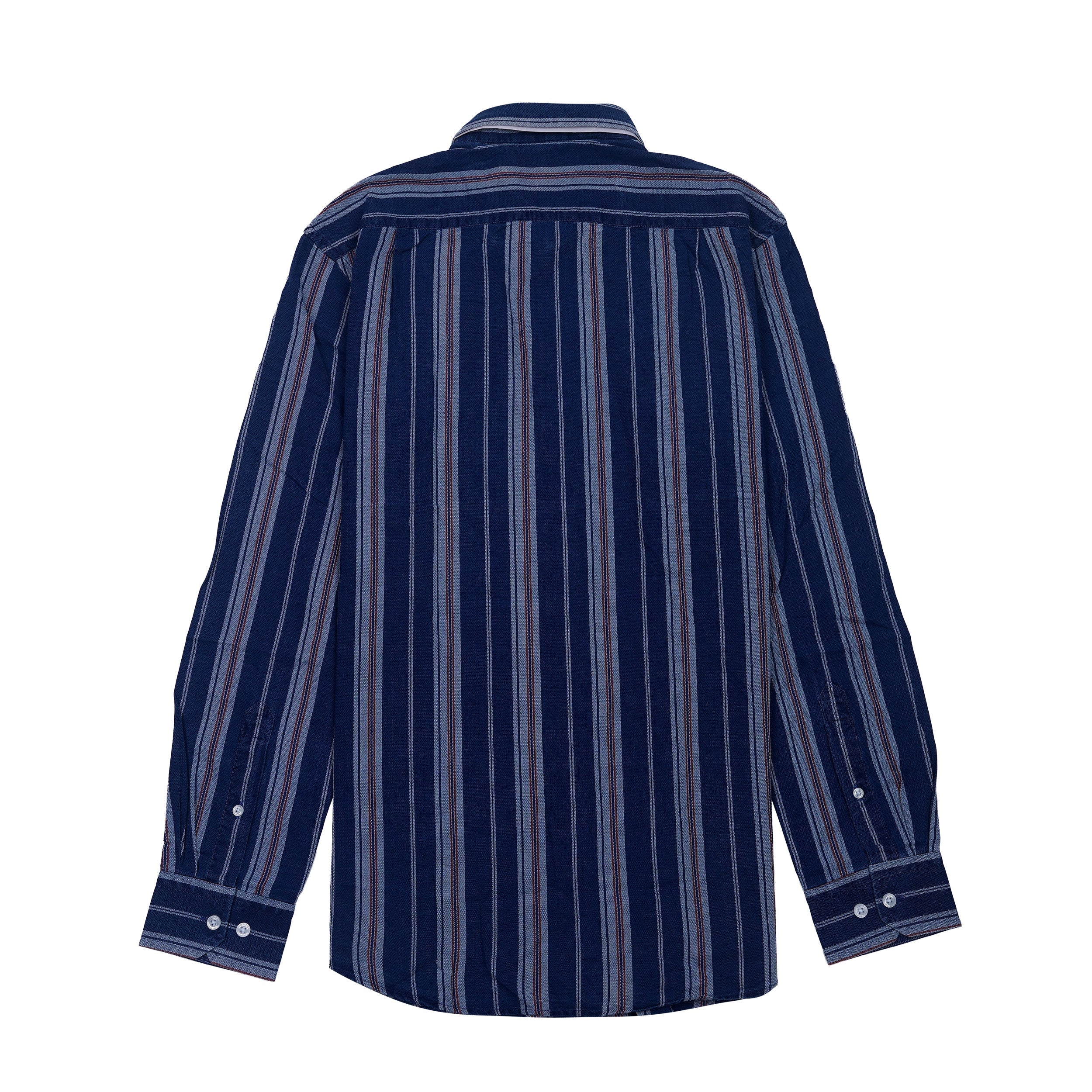NAUTICA Enchanted Azure Classic Fit Striped Button-Up Shirt