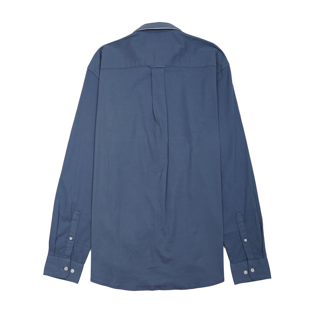 U.S. POLO ASSN. Prismatic Azure Tailored Fit Long Sleeve Shirt