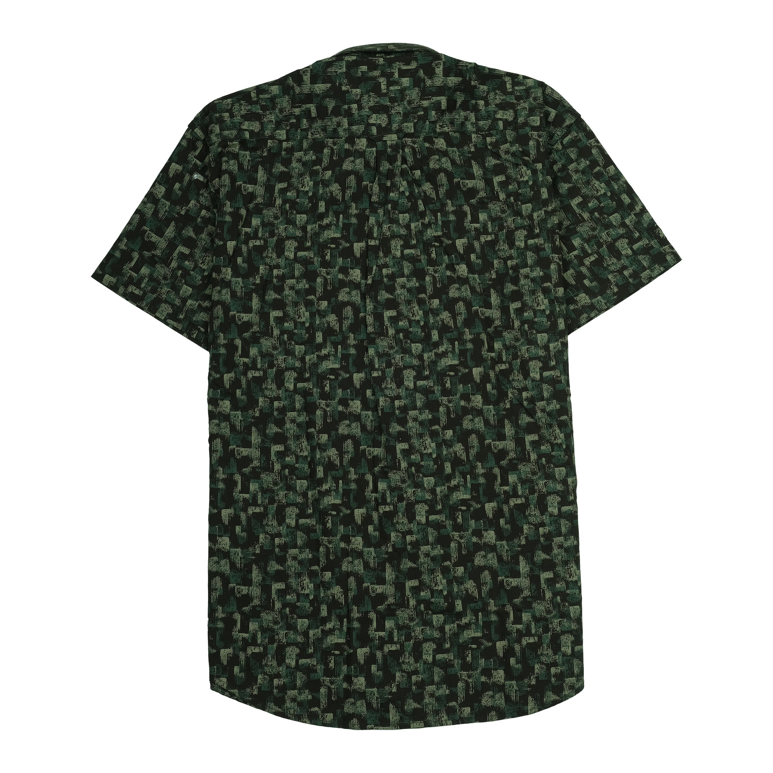 U.S. POLO ASSN. Enchanted Forest Tailored Fit Graphic Print Short Sleeve Shirt