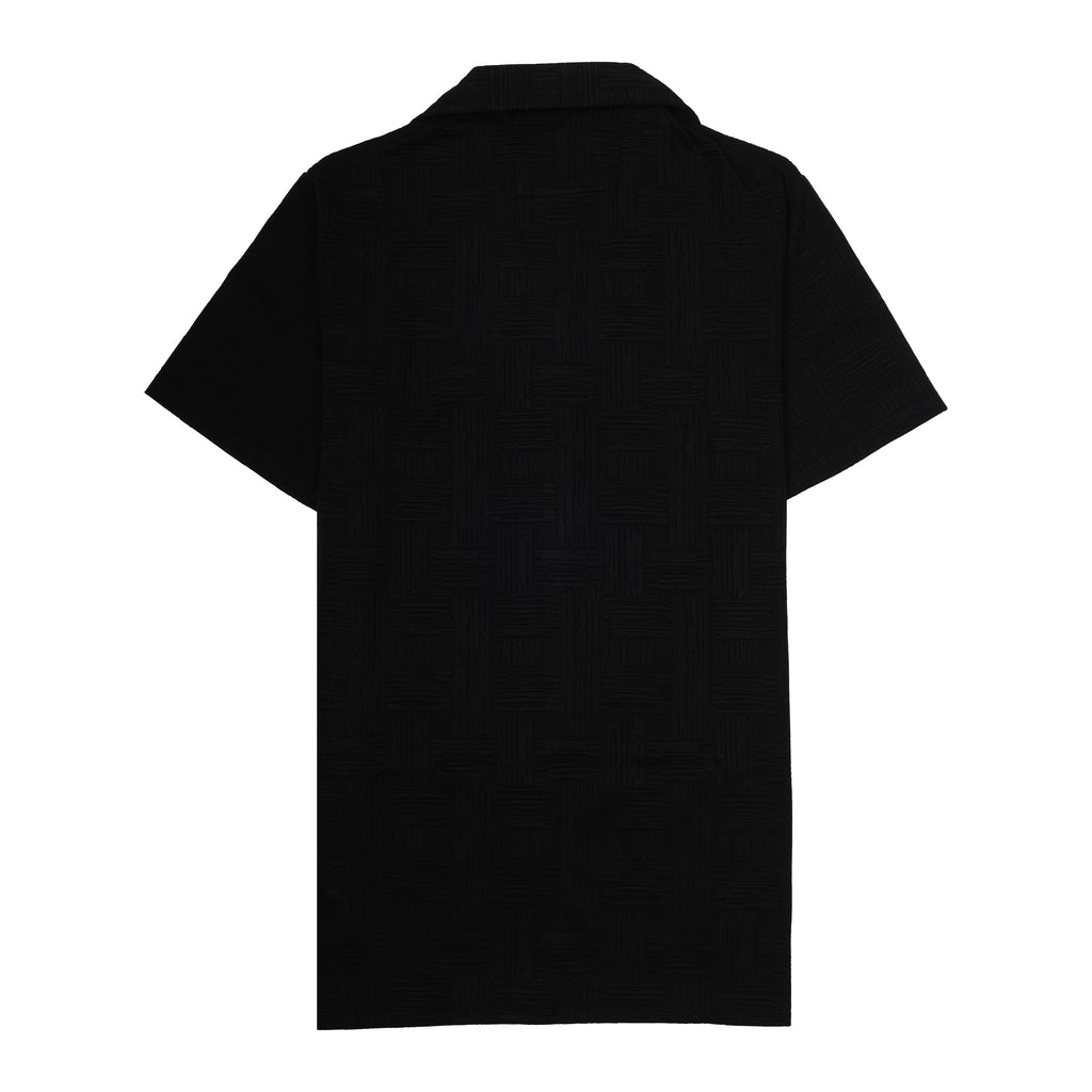 POLO RALPH LAUREN Obsidian Textured Short Sleeve Shirt