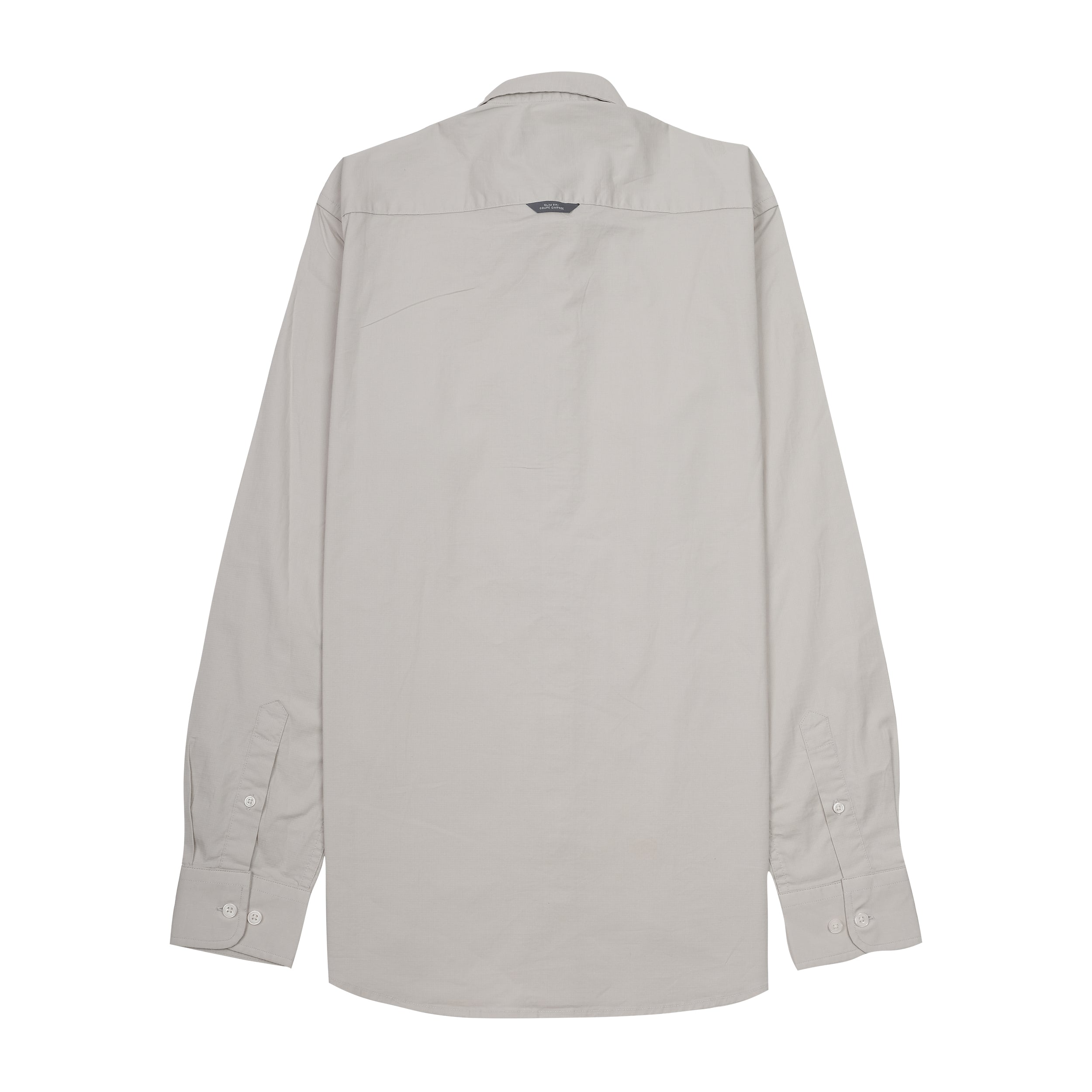 A|X Misty Silver Classic Fit Long Sleeve Button-Up Shirt