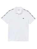 LACOSTE Whispering Pearl Tailored Fit Short Sleeve Piqué Polo