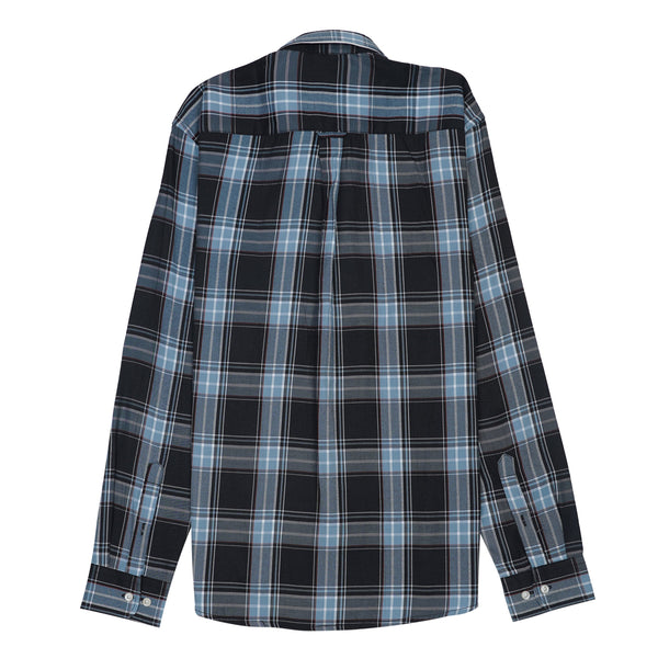 U.S. POLO ASSN. Ethereal Teal Tailored Fit Long Sleeve Check Shirt