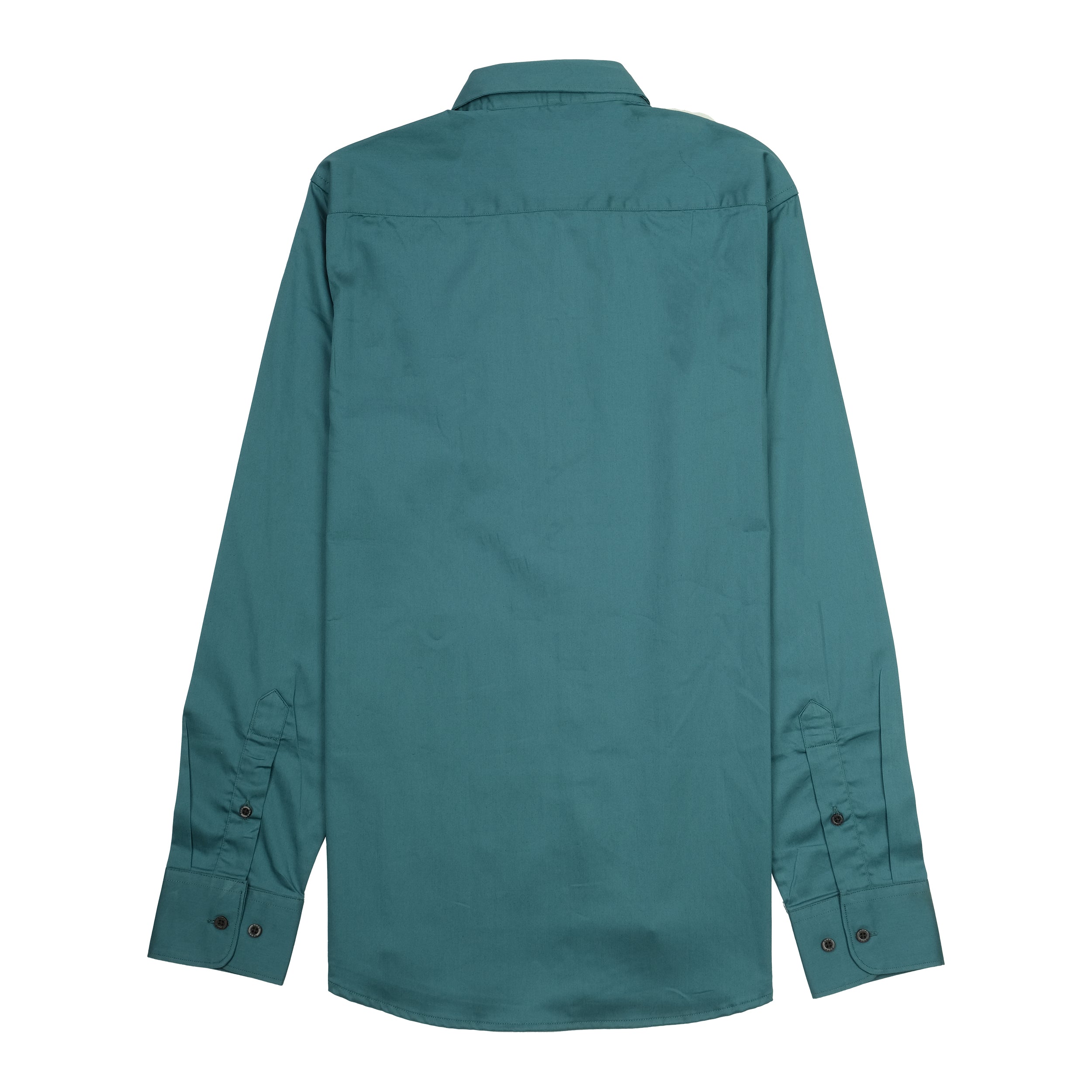 BOSS Oceanic Teal Slim Fit Long Sleeve Button-Up Shirt
