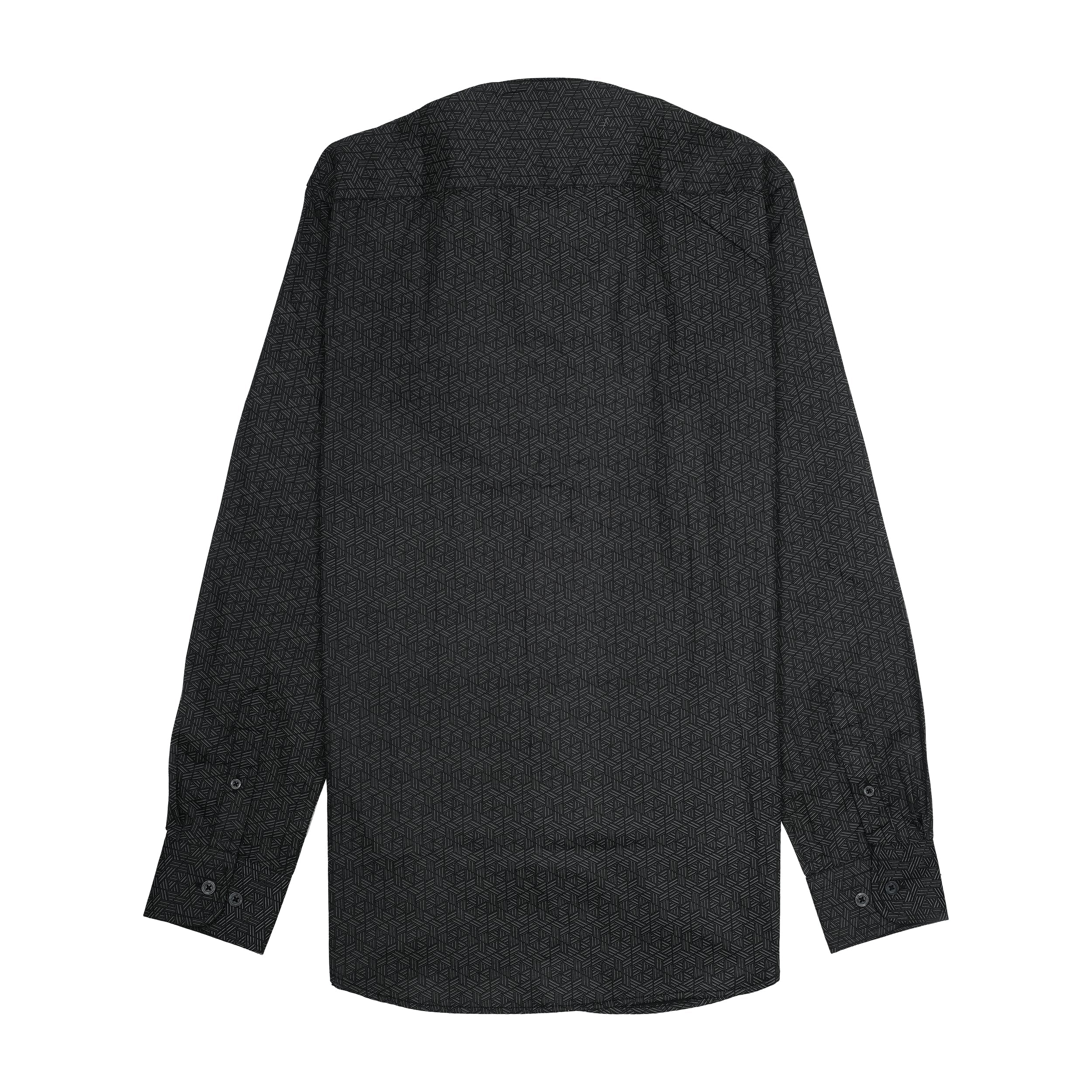 CALVIN KLEIN Shadowed Obsidian Slim Fit Long Sleeve Shirt