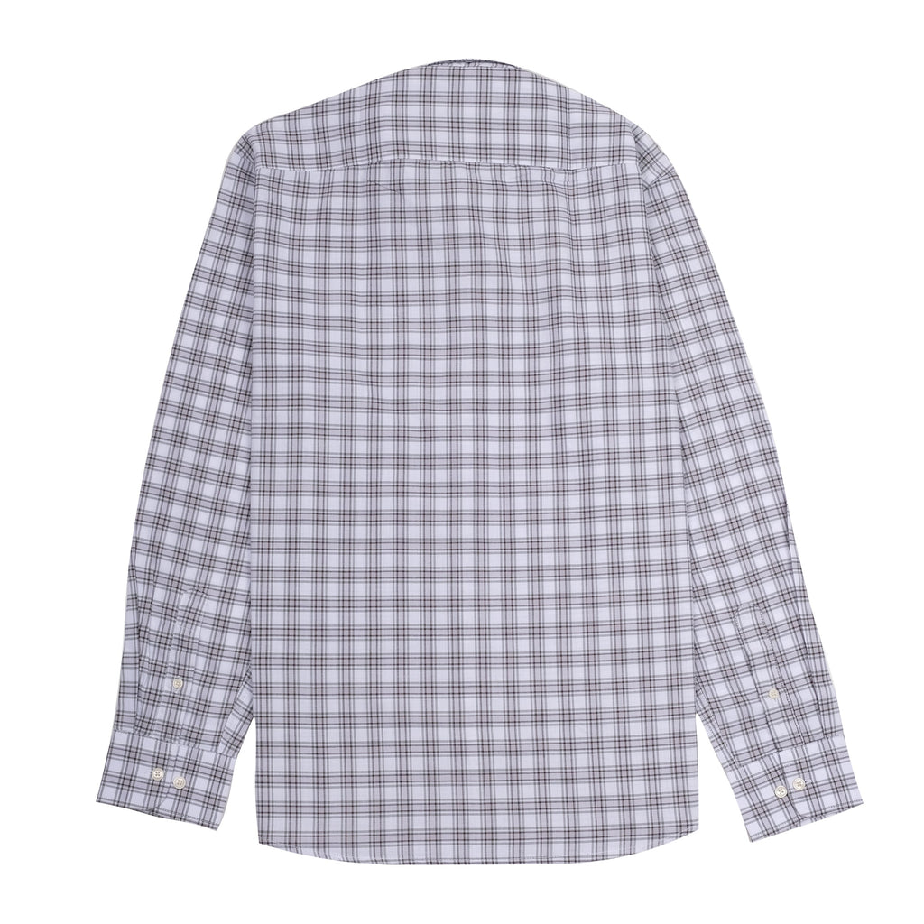 TOMMY HILFIGER Ethereal Pearl Tailored Fit Long Sleeve Checkered Button-Down Shirt