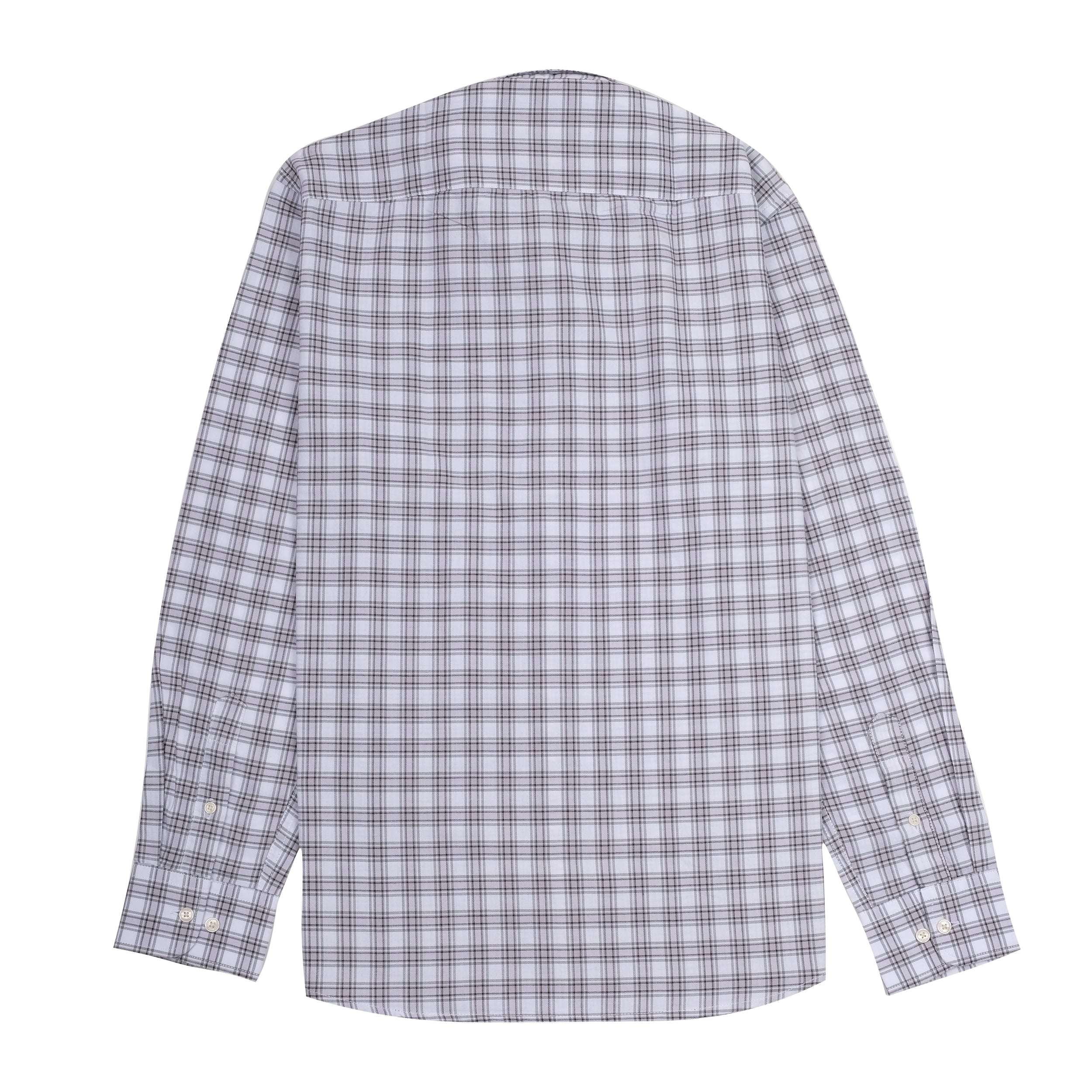 TOMMY HILFIGER Ethereal Pearl Tailored Fit Long Sleeve Checkered Button-Down Shirt