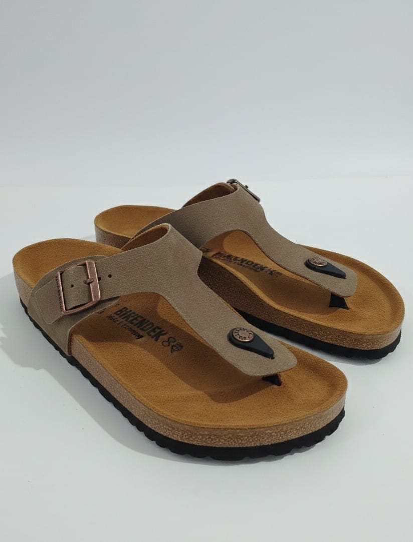 Birkenstock Arizona Soft Footbed Sandals in Beige