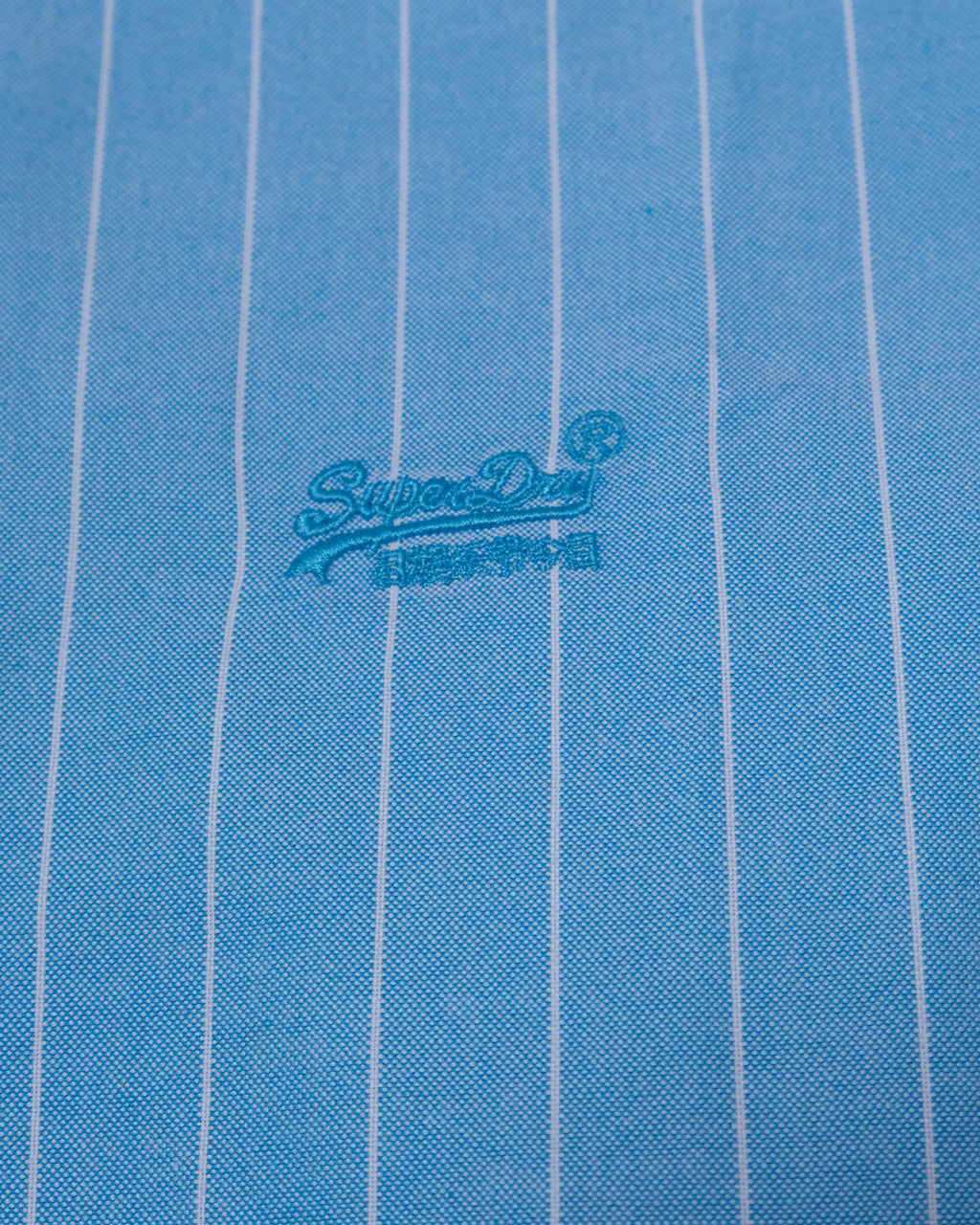 SUPERDRY Azure Wave Classic Fit Long Sleeve Oxford Shirt