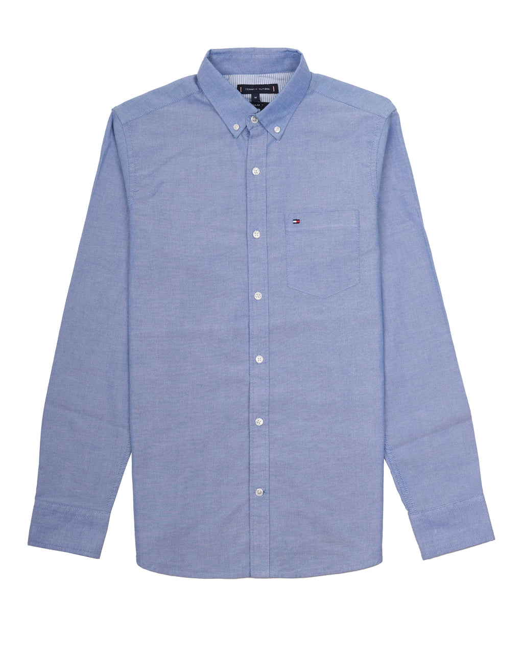 TOMMY HILFIGER Skyward Blue Slim Fit Long Sleeve Button-Down Shirt