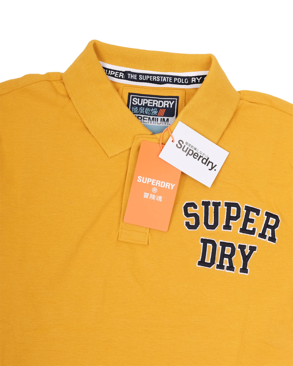 SUPERDRY Radiant Amber Classic Fit Appliqu�� Polo Shirt