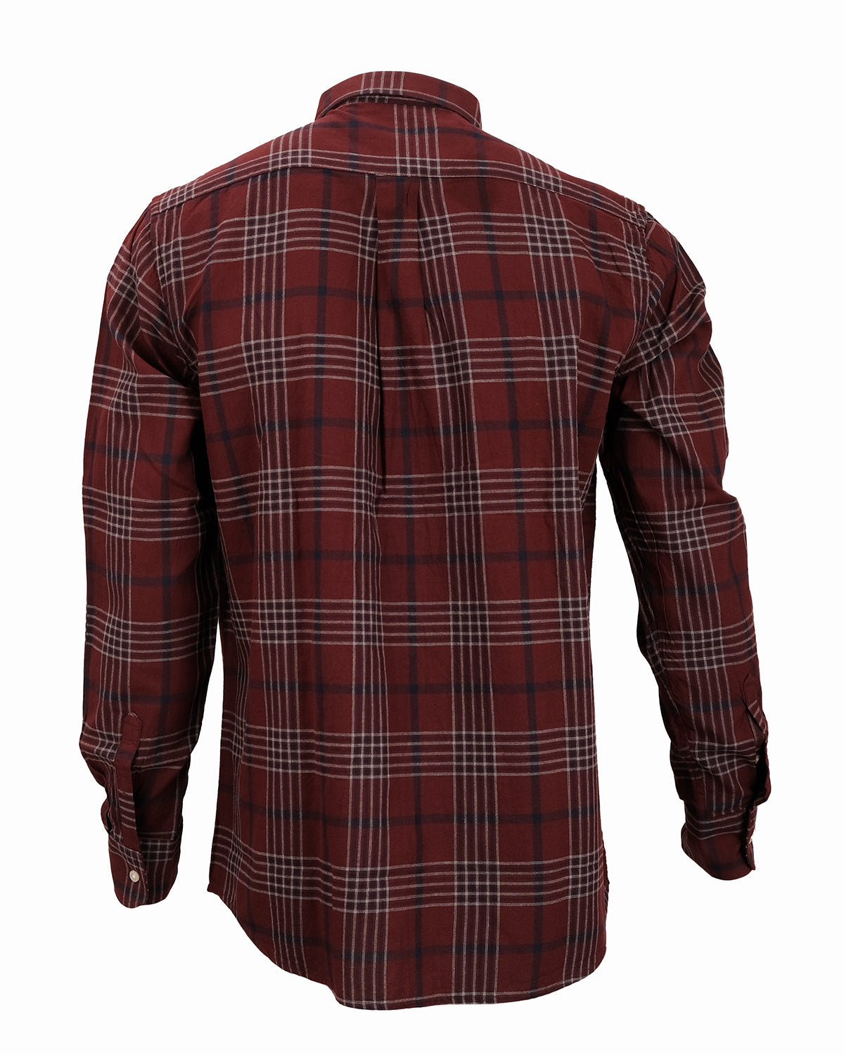 POLO RALPH LAUREN Garnet Check Classic Fit Long Sleeve Oxford Shirt