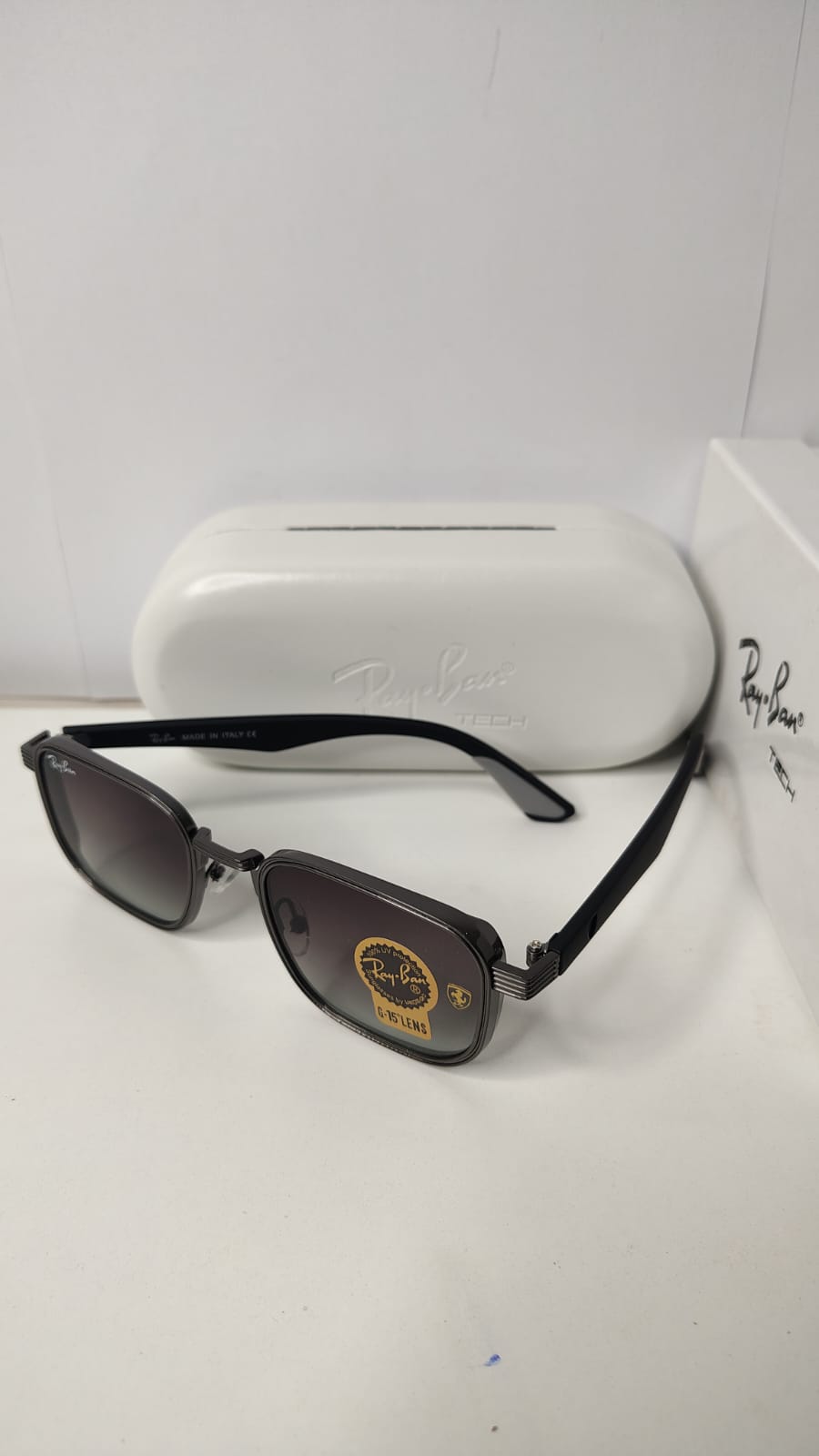 Ray-Ban Classic Rectangular Sunglasses with Case