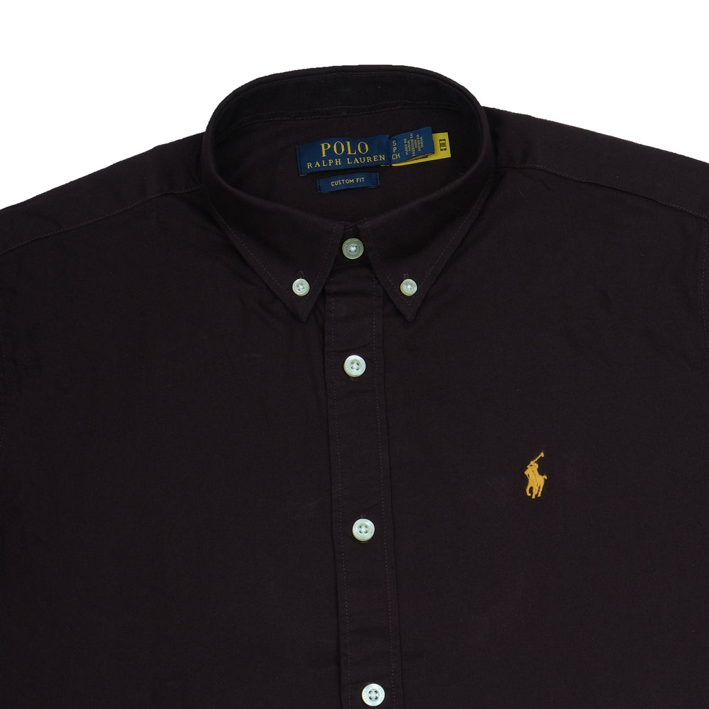 POLO RALPH LAUREN Majestic Amethyst Custom Fit Short Sleeve Shirt