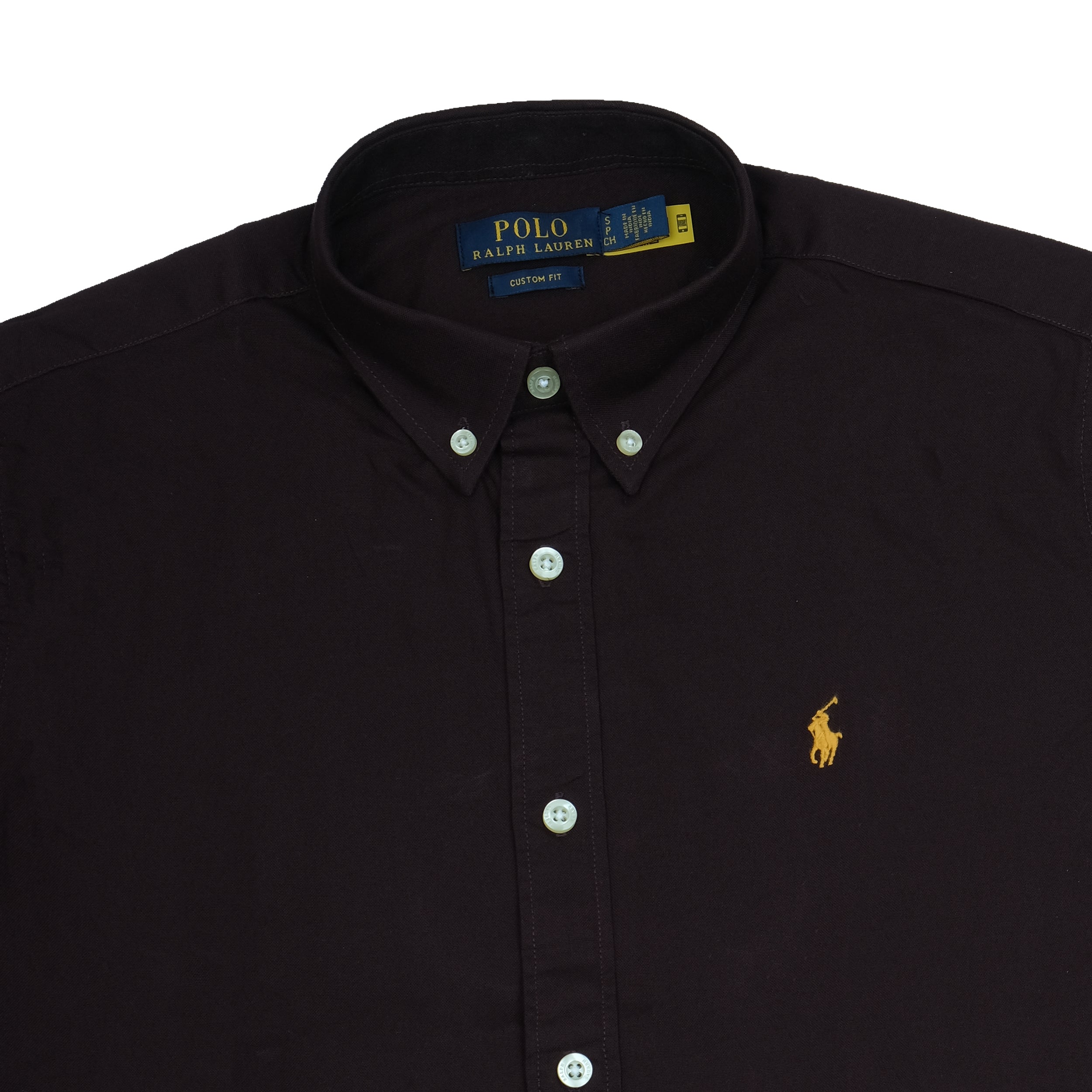 POLO RALPH LAUREN Majestic Amethyst Custom Fit Short Sleeve Shirt
