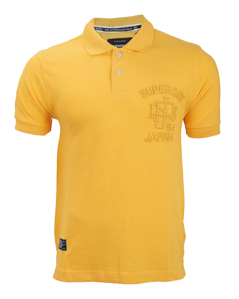 SUPERDRY Radiant Marigold Classic Fit Short Sleeve Polo Shirt